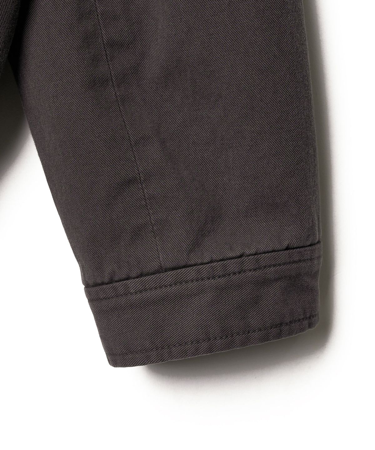 튜드먼트(TTUDEMENT) WASHED COTTON JACKET_CHARCOAL