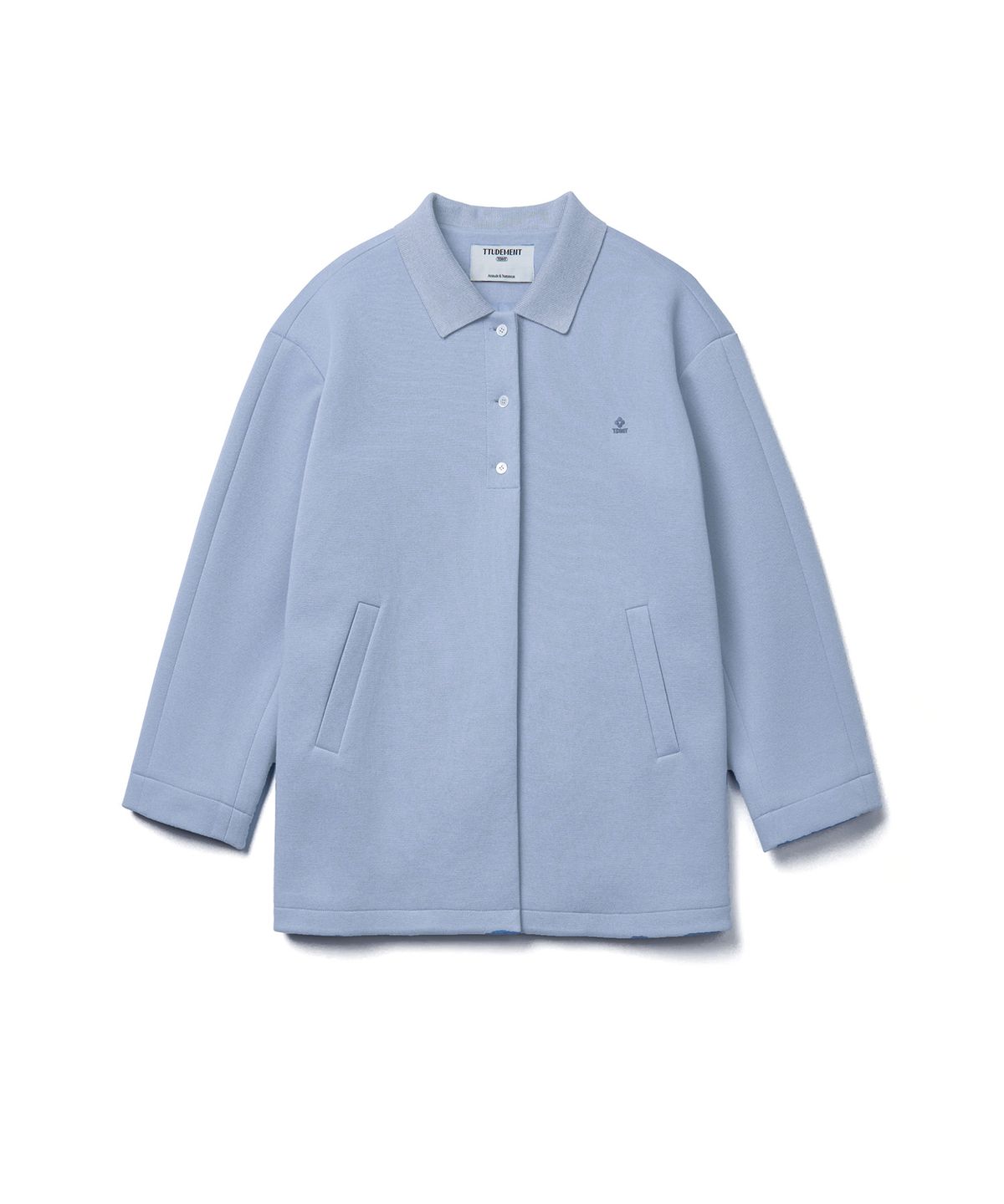 튜드먼트(TTUDEMENT) PIQUE TRENCH_BLUE