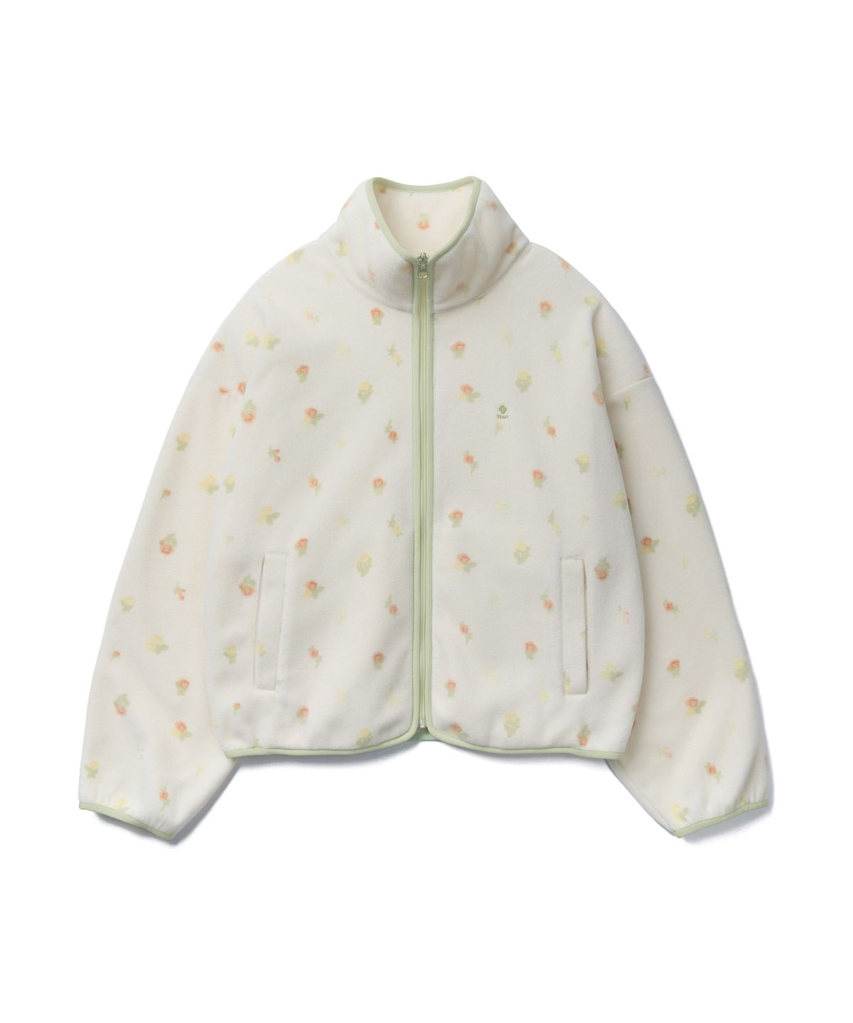 튜드먼트(TTUDEMENT) ROSE FLEECE JACKET_IVORY