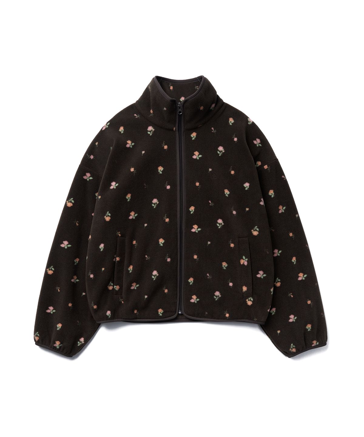 튜드먼트(TTUDEMENT) ROSE FLEECE JACKET_BROWN