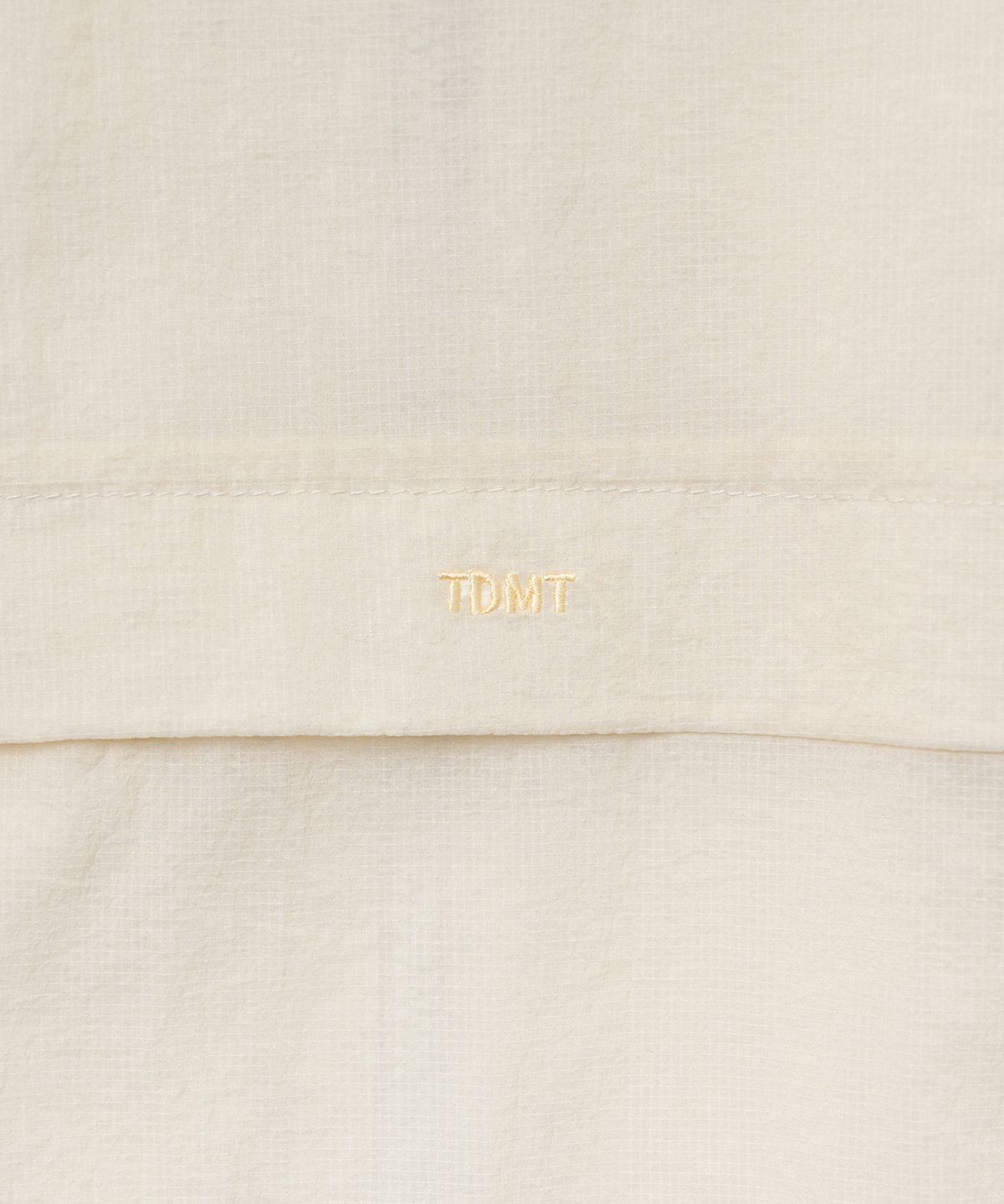 튜드먼트(TTUDEMENT) SHEER FRILLED WINDBREAKER_BUTTER