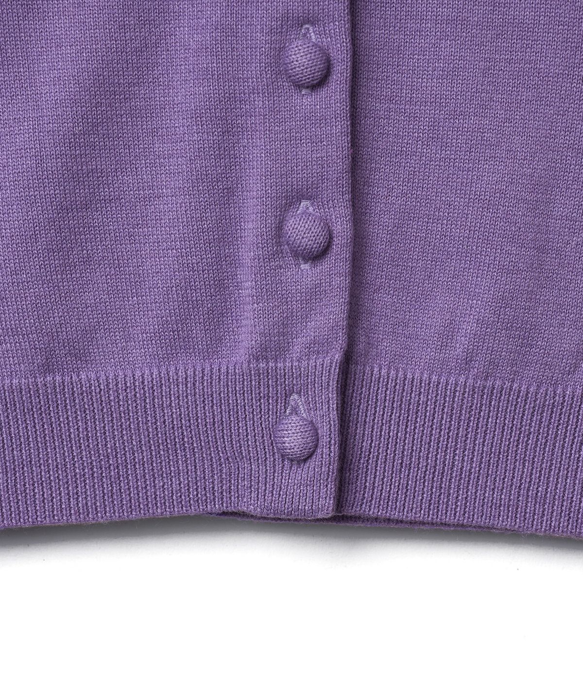 튜드먼트(TTUDEMENT) DAILY WOOL KNIT CARDIGAN_PURPLE