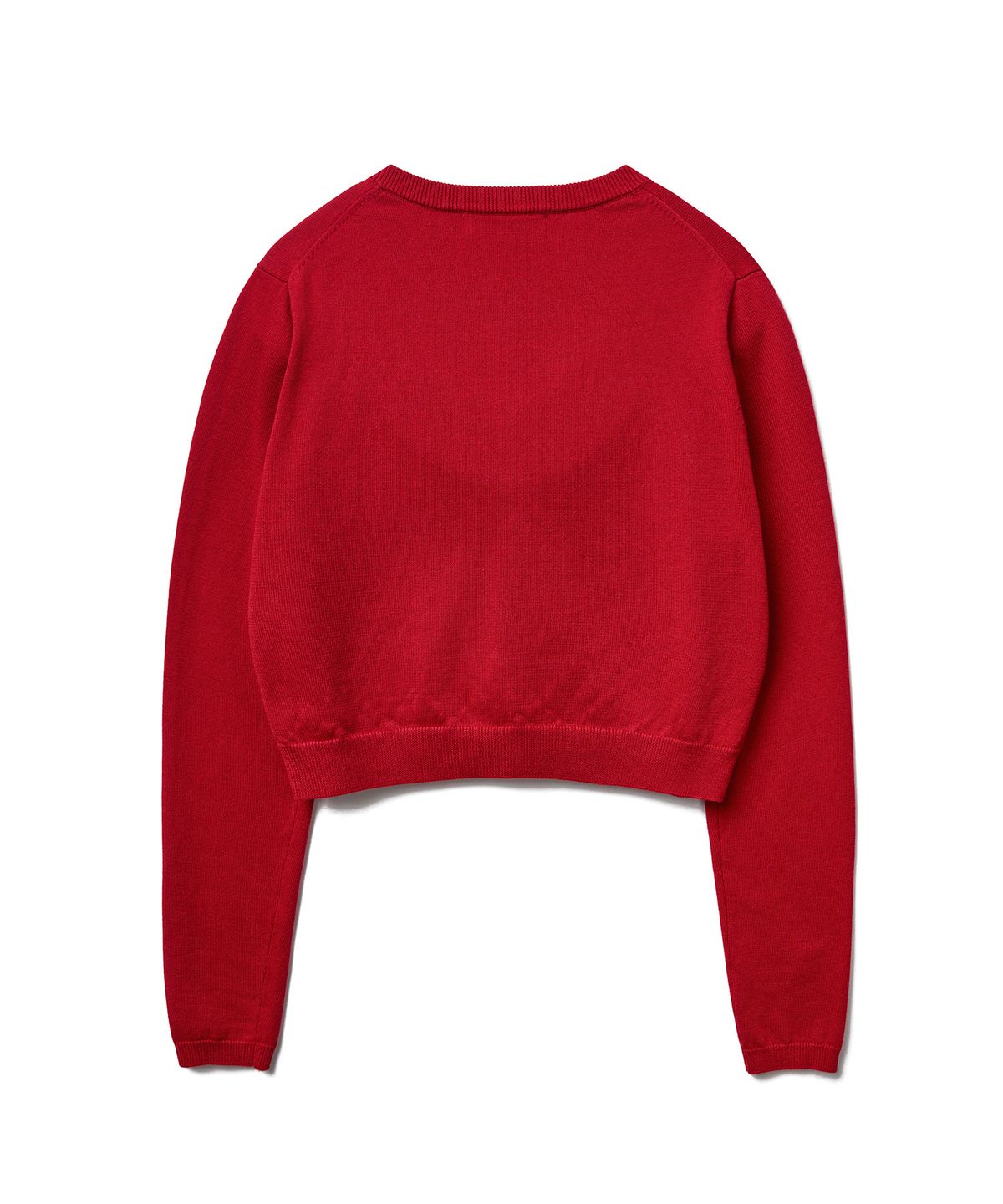튜드먼트(TTUDEMENT) DAILY WOOL KNIT CARDIGAN_RED