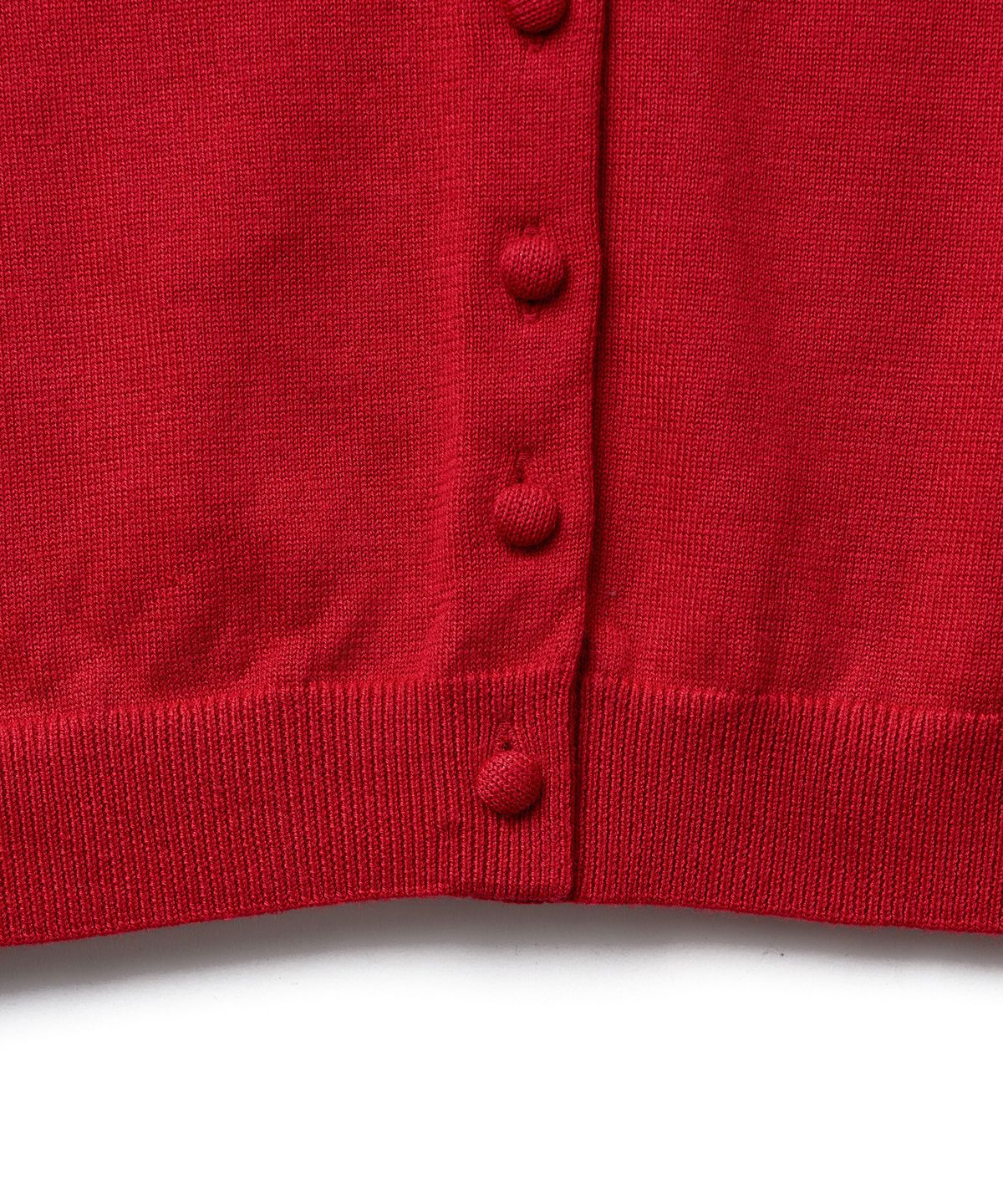 튜드먼트(TTUDEMENT) DAILY WOOL KNIT CARDIGAN_RED