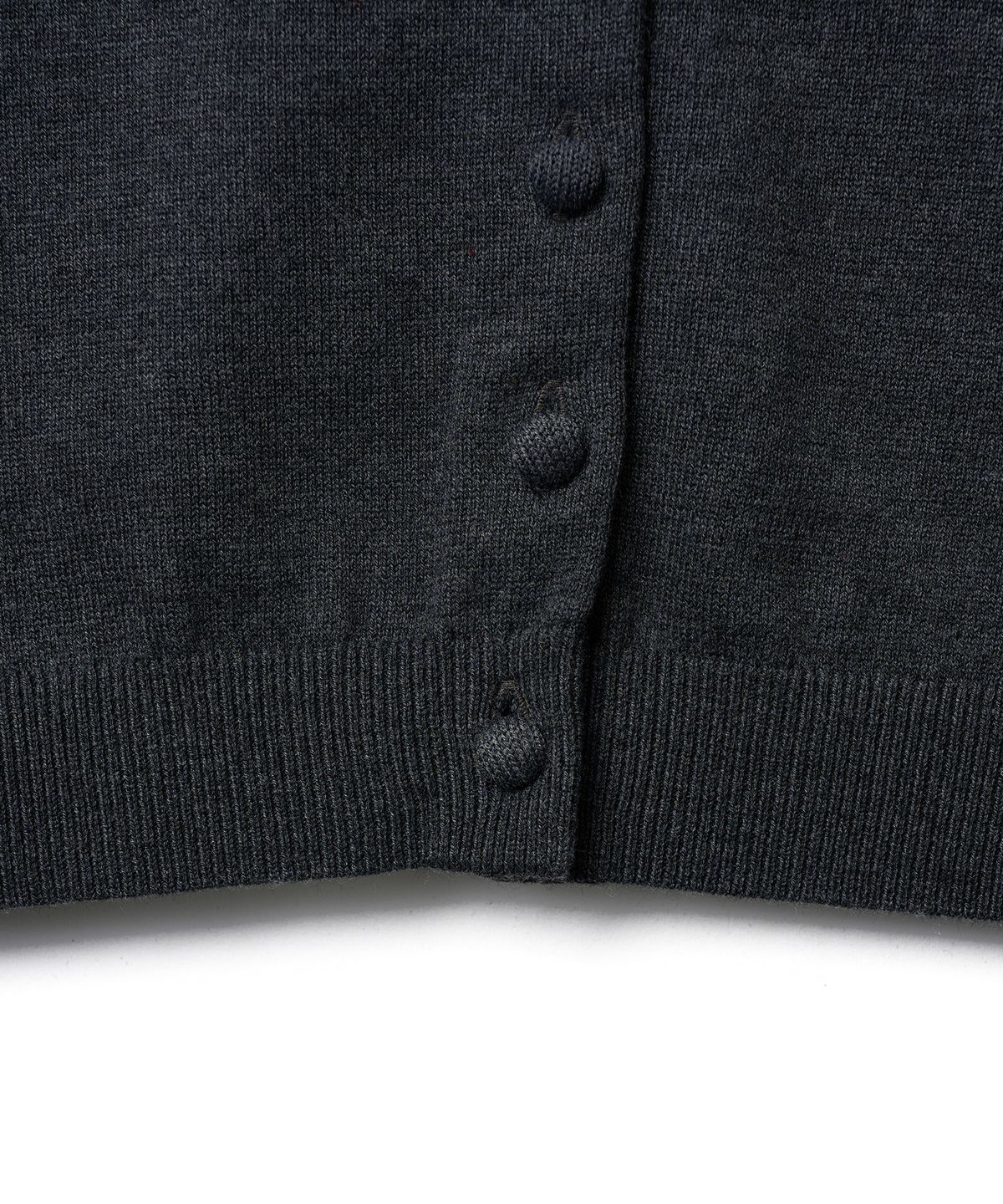 튜드먼트(TTUDEMENT) DAILY WOOL KNIT CARDIGAN_CHARCOAL