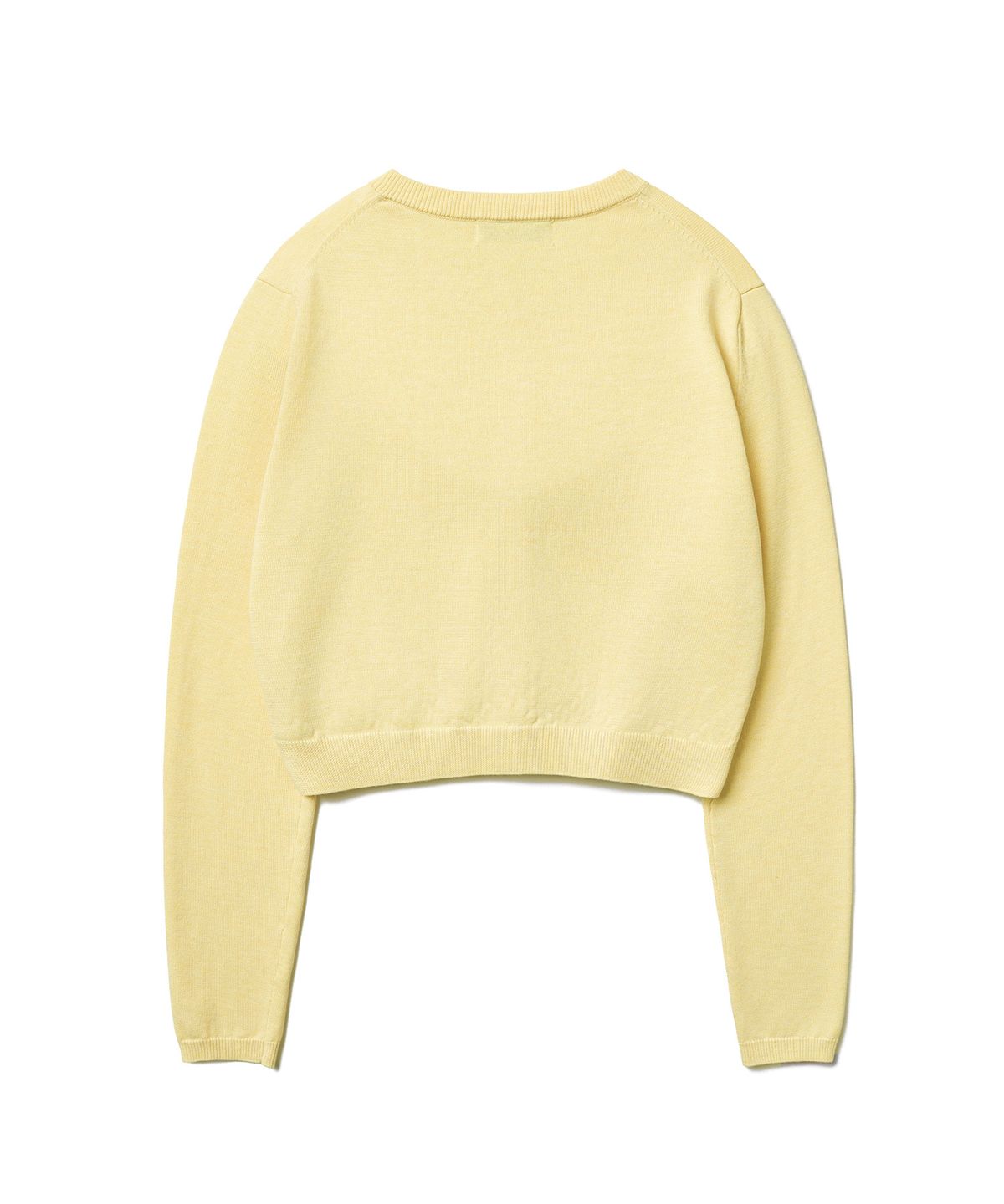 튜드먼트(TTUDEMENT) DAILY WOOL KNIT CARDIGAN_BUTTER