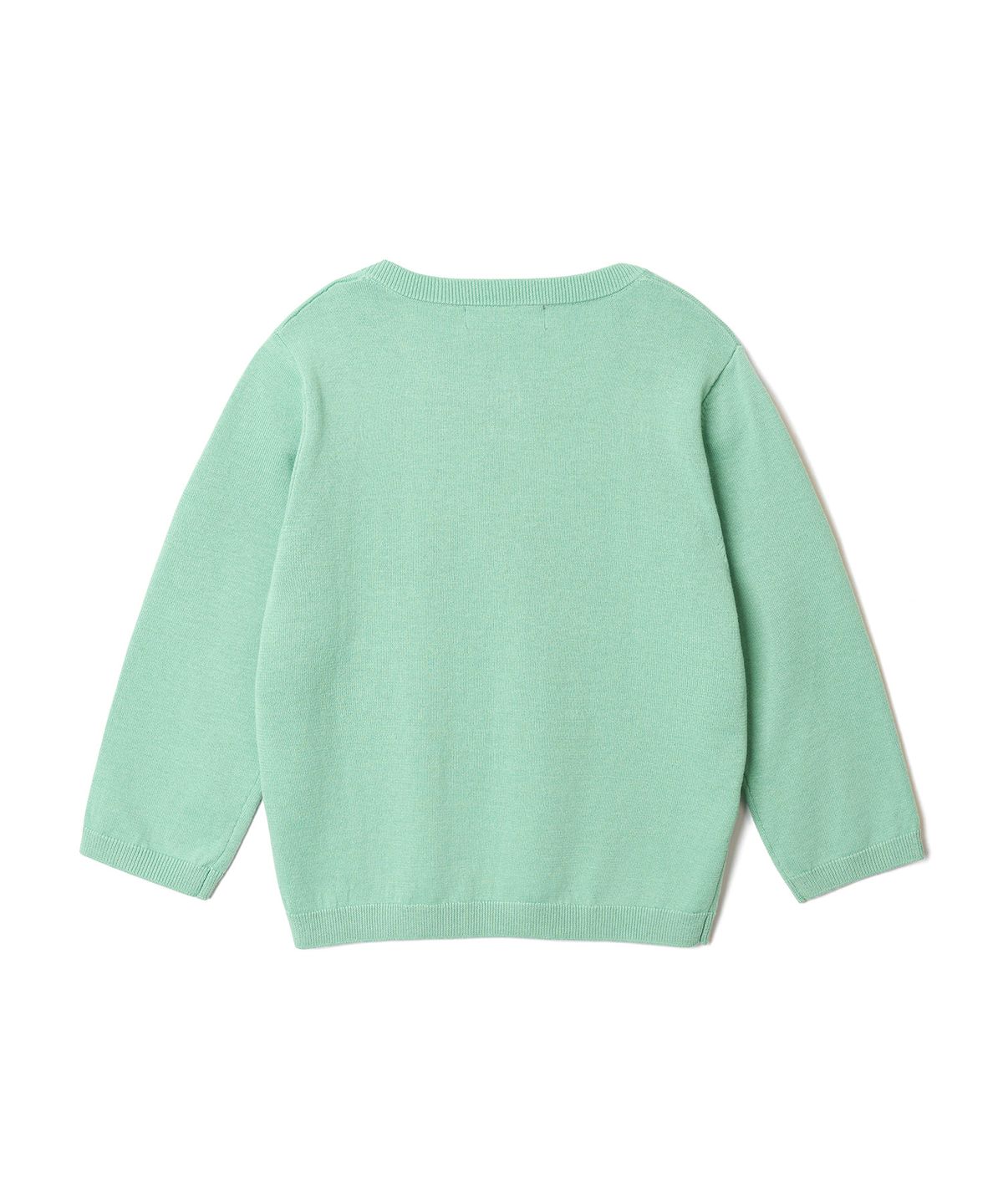 튜드먼트(TTUDEMENT) DAILY 3/4 SLEEVE KNIT TOP_GREEN