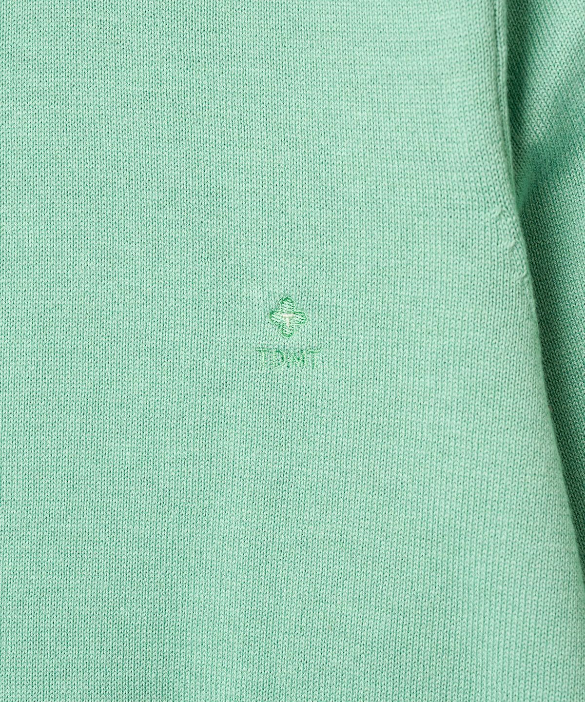 튜드먼트(TTUDEMENT) DAILY 3/4 SLEEVE KNIT TOP_GREEN