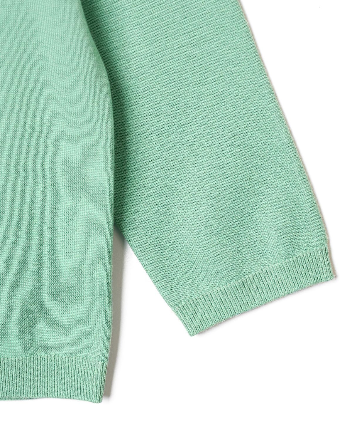 튜드먼트(TTUDEMENT) DAILY 3/4 SLEEVE KNIT TOP_GREEN