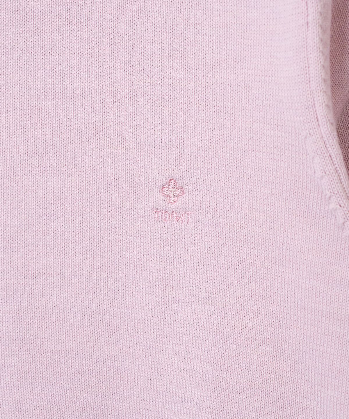 튜드먼트(TTUDEMENT) DAILY 3/4 SLEEVE KNIT TOP_PINK