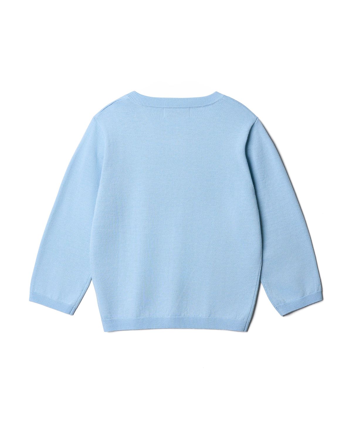 튜드먼트(TTUDEMENT) DAILY 3/4 SLEEVE KNIT TOP_LIGHT BLUE