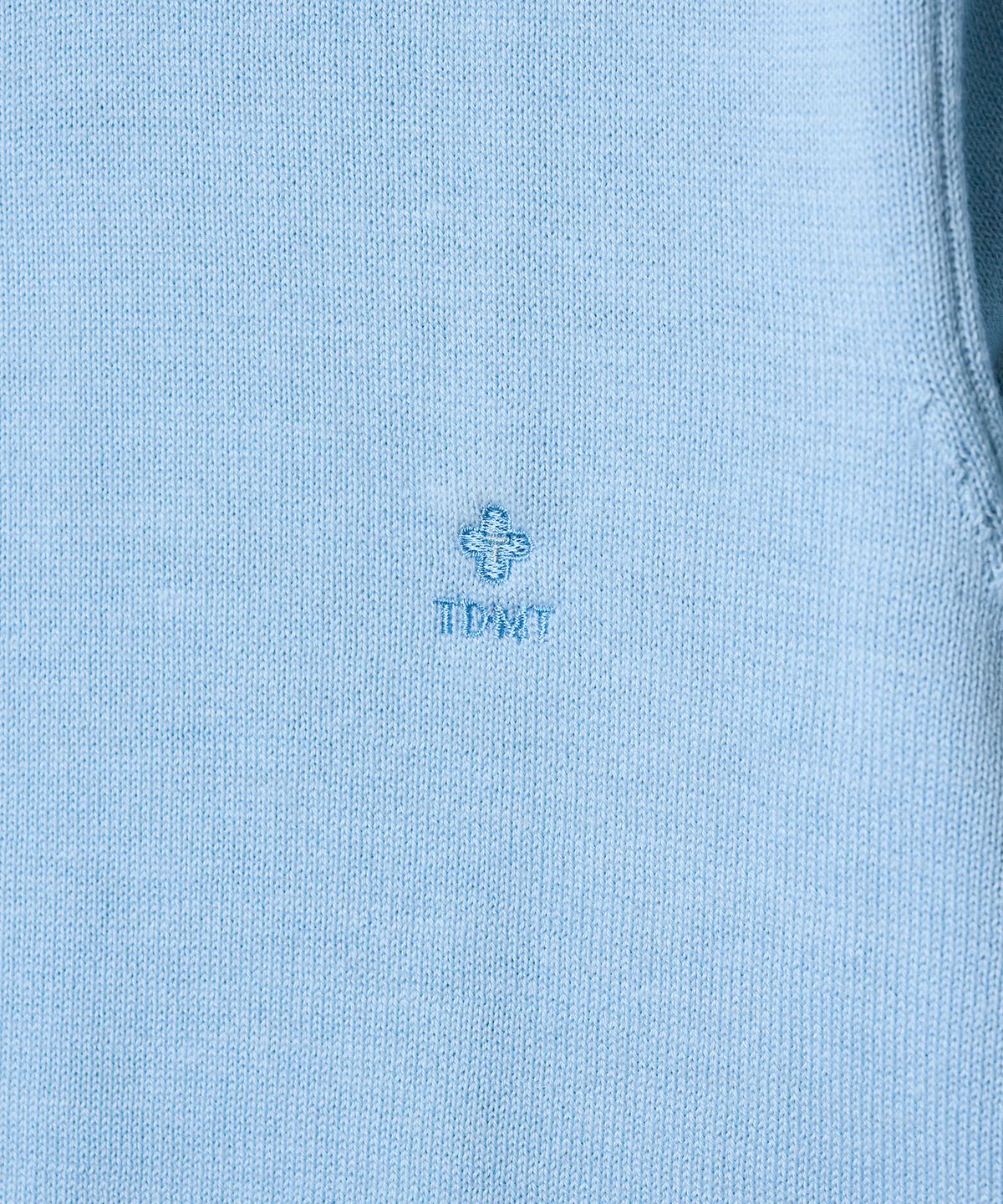 튜드먼트(TTUDEMENT) DAILY 3/4 SLEEVE KNIT TOP_LIGHT BLUE