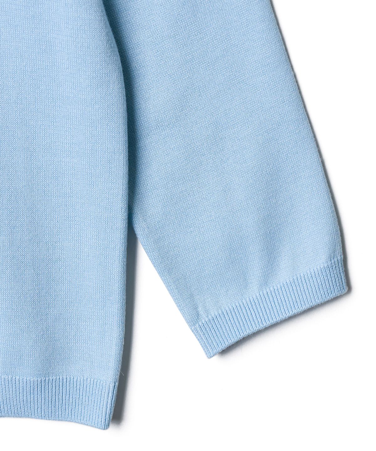 튜드먼트(TTUDEMENT) DAILY 3/4 SLEEVE KNIT TOP_LIGHT BLUE