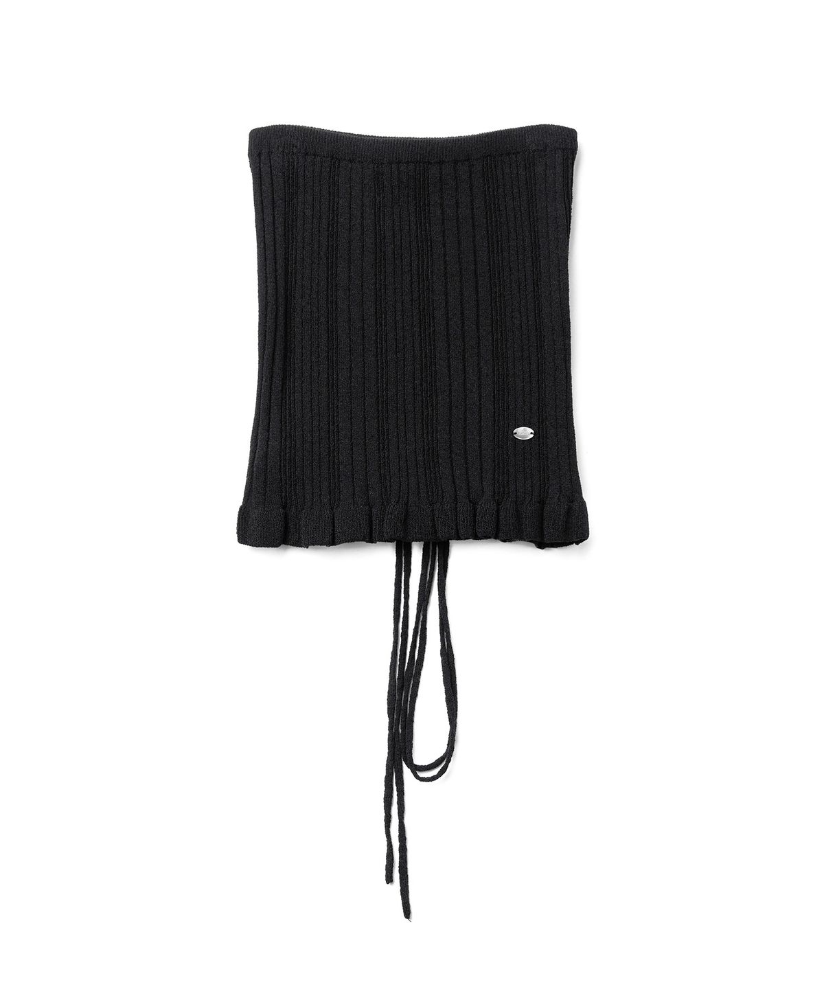 튜드먼트(TTUDEMENT) KNIT BUSTIER TOP_BLACK