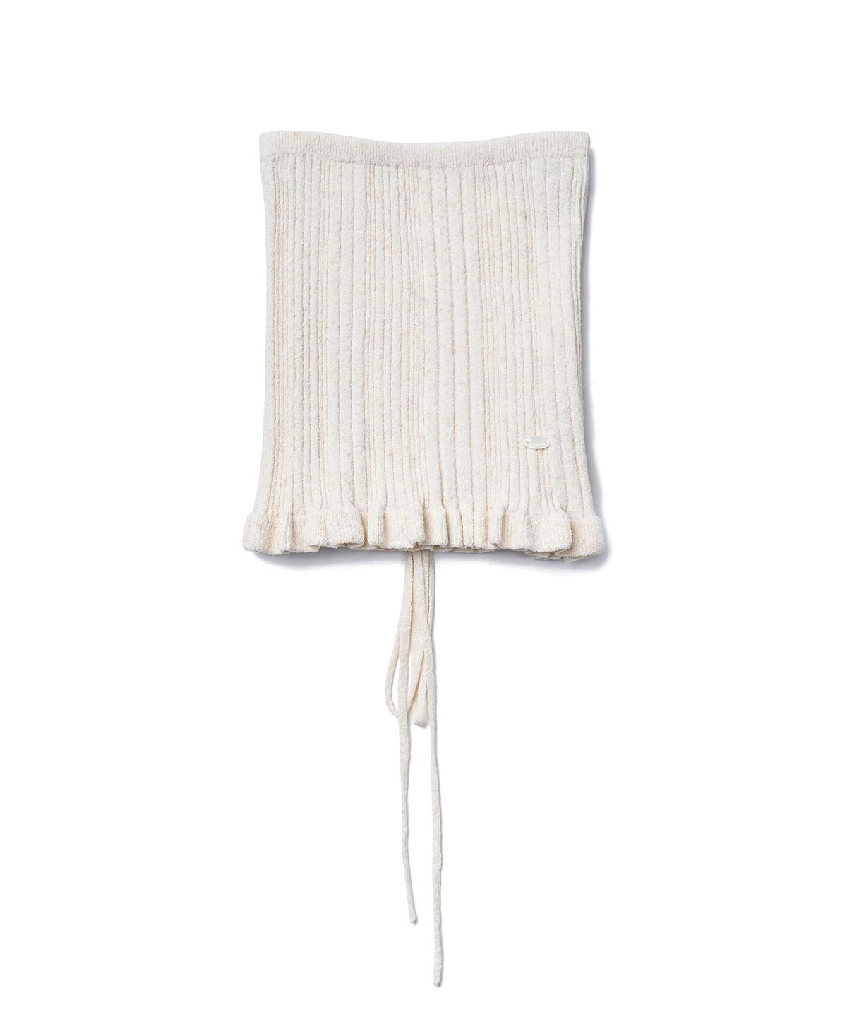 튜드먼트(TTUDEMENT) KNIT BUSTIER TOP_CREAM