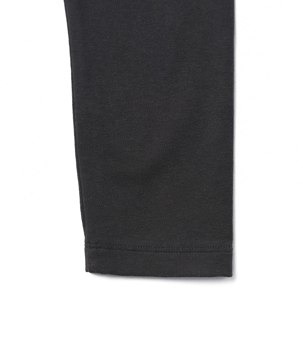 튜드먼트(TTUDEMENT) DRAPED JERSEY BLOUSE_CHARCOAL