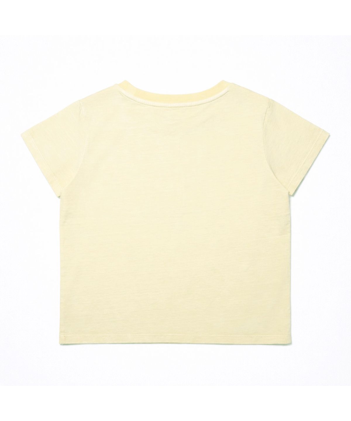 튜드먼트(TTUDEMENT) TT LOGO SHORT-SLEEVE T-SHIRT_PIGMENT IVORY