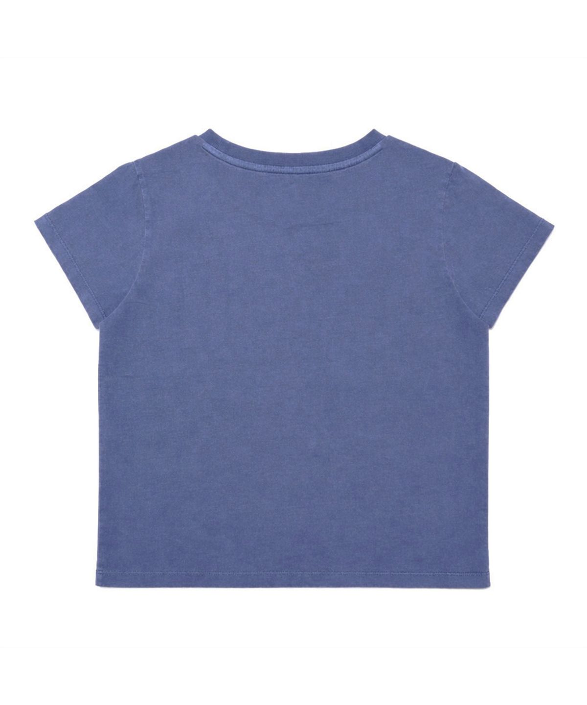 튜드먼트(TTUDEMENT) TT LOGO SHORT-SLEEVE T-SHIRT_PIGMENT BLUE