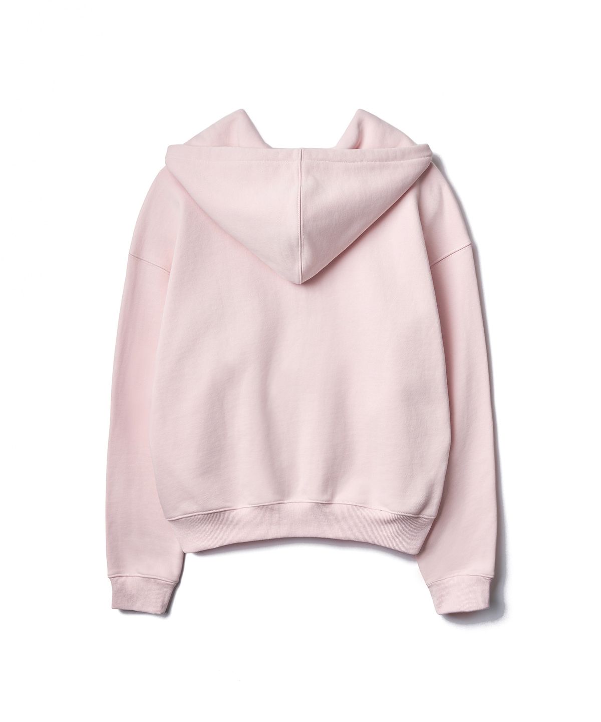 튜드먼트(TTUDEMENT) TT LOGO HOODED ZIP-UP_LIGHT PINK