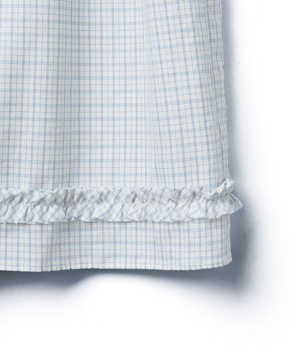 튜드먼트(TTUDEMENT) CHECK TIERED SKIRT_IVORY