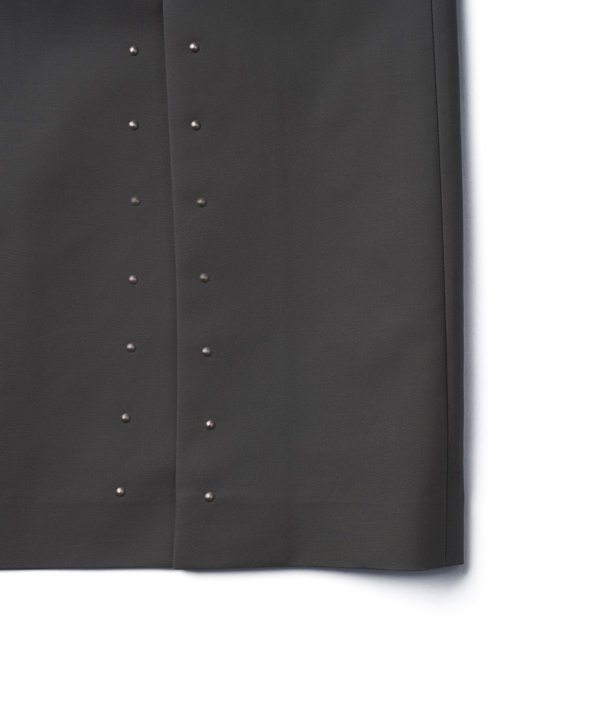 튜드먼트(TTUDEMENT) STUD LONG SKIRT_CHARCOAL