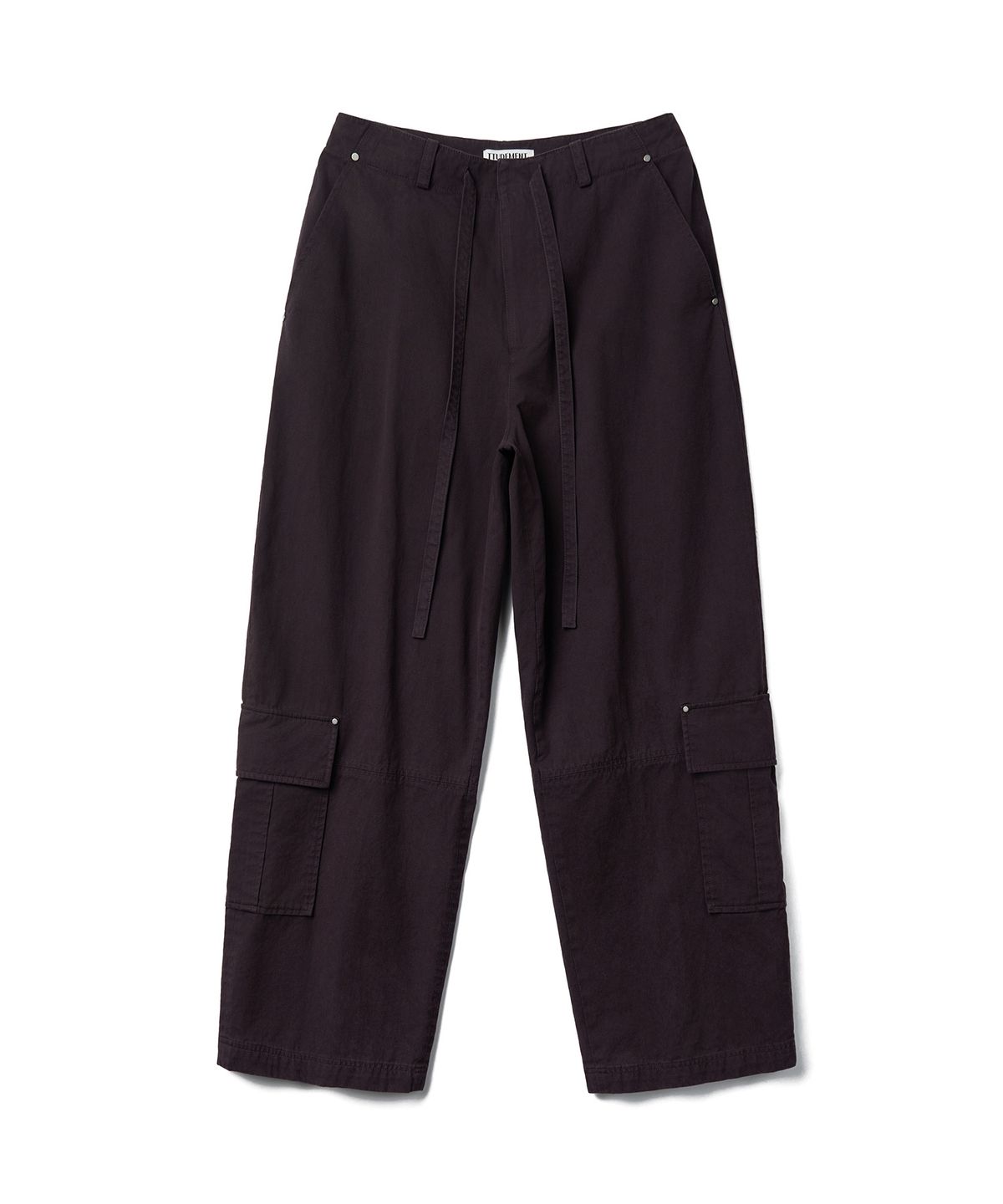 튜드먼트(TTUDEMENT) WASHED UTILITY PANTS_PURPLE