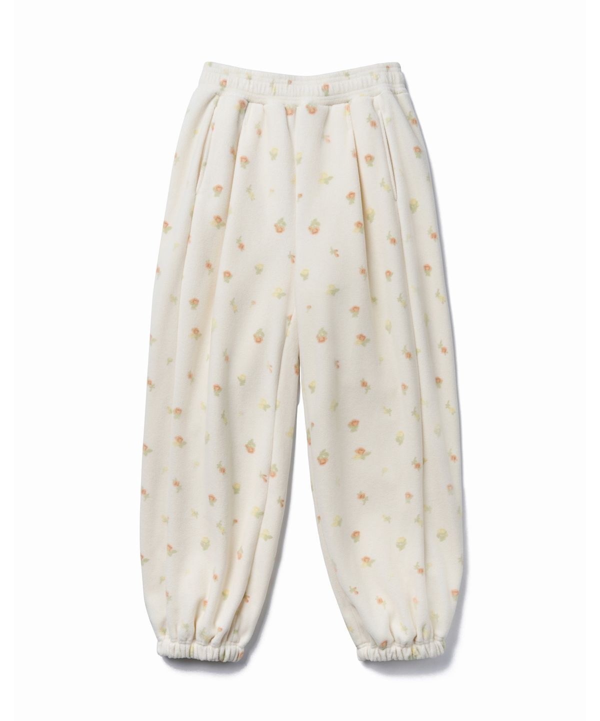 튜드먼트(TTUDEMENT) ROSE FLEECE PANTS_IVORY
