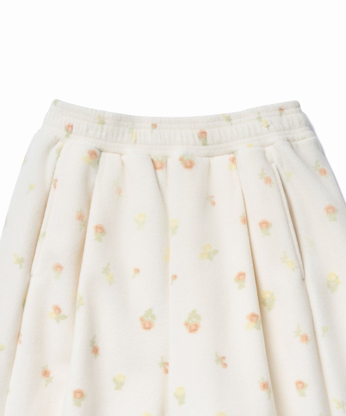튜드먼트(TTUDEMENT) ROSE FLEECE PANTS_IVORY