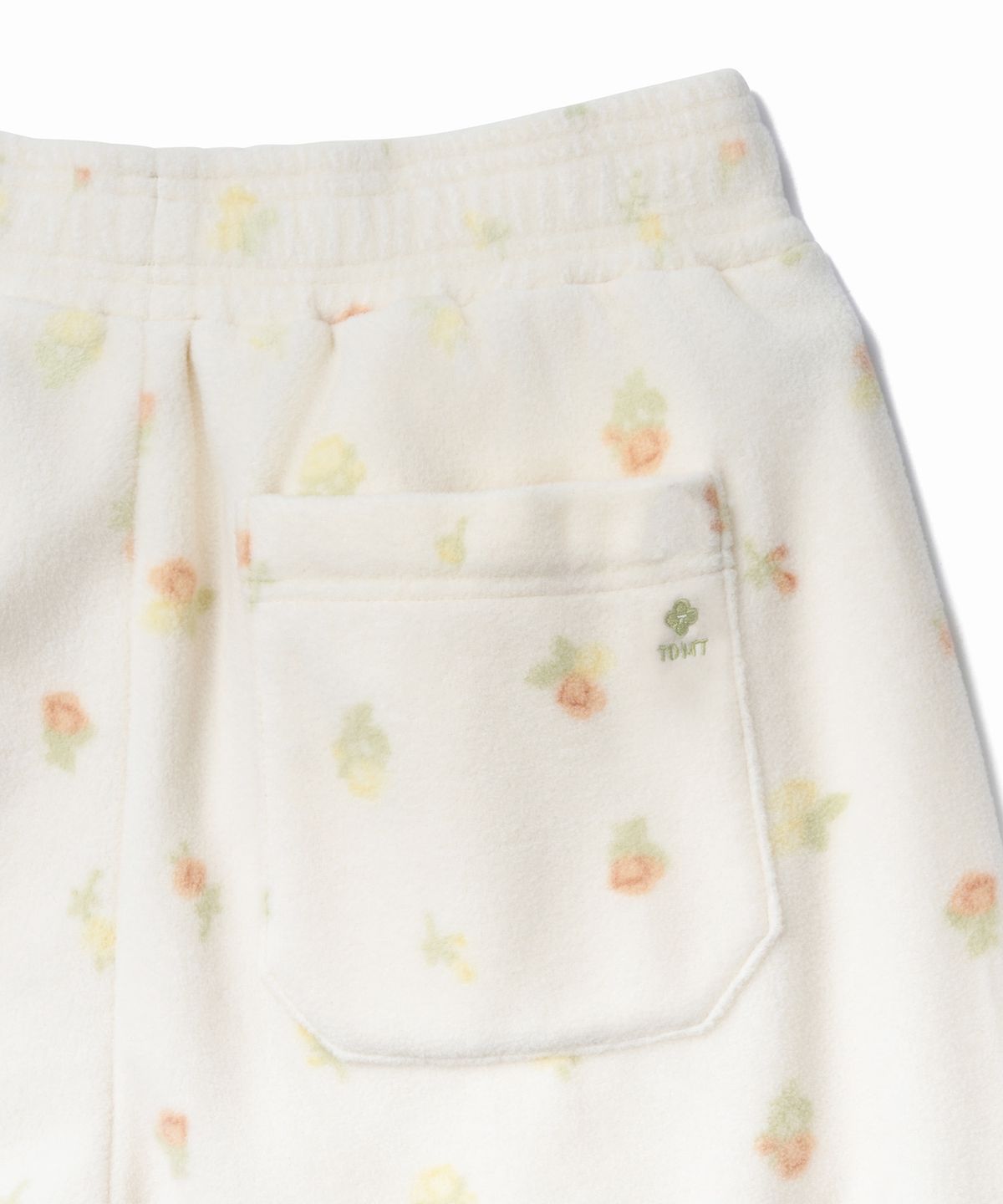 튜드먼트(TTUDEMENT) ROSE FLEECE PANTS_IVORY