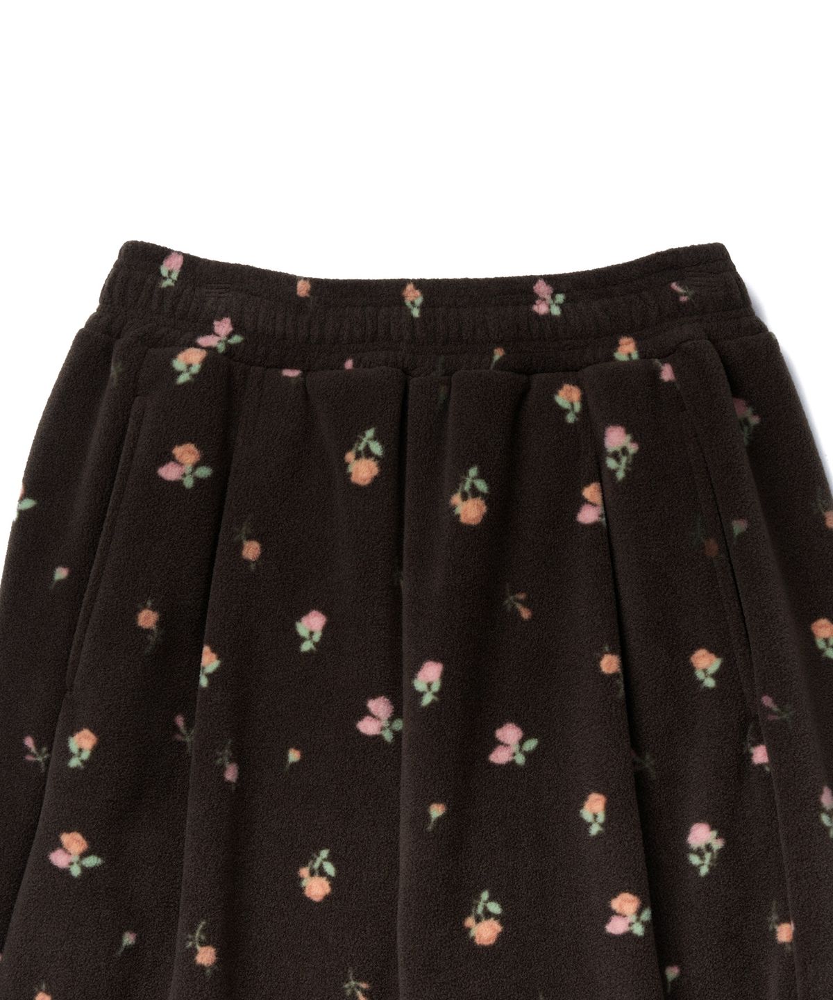 튜드먼트(TTUDEMENT) ROSE FLEECE PANTS_BROWN