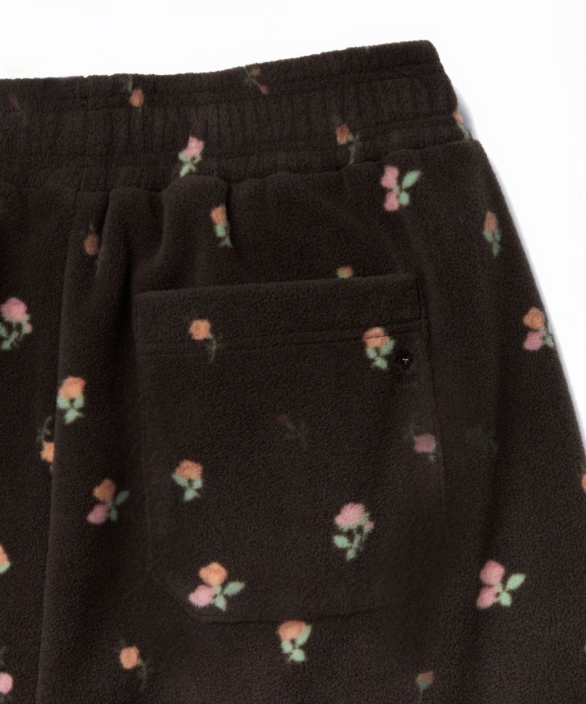 튜드먼트(TTUDEMENT) ROSE FLEECE PANTS_BROWN