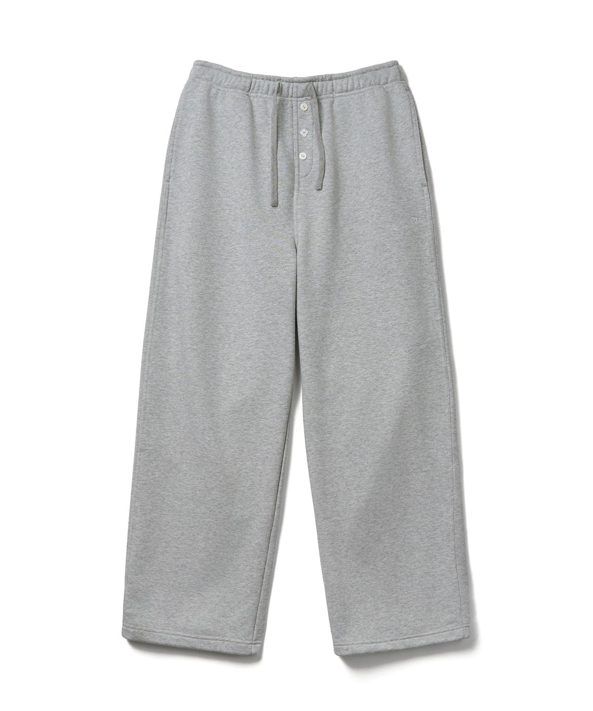 튜드먼트(TTUDEMENT) TT LOGO SWEATPANTS_MELANGE GREY