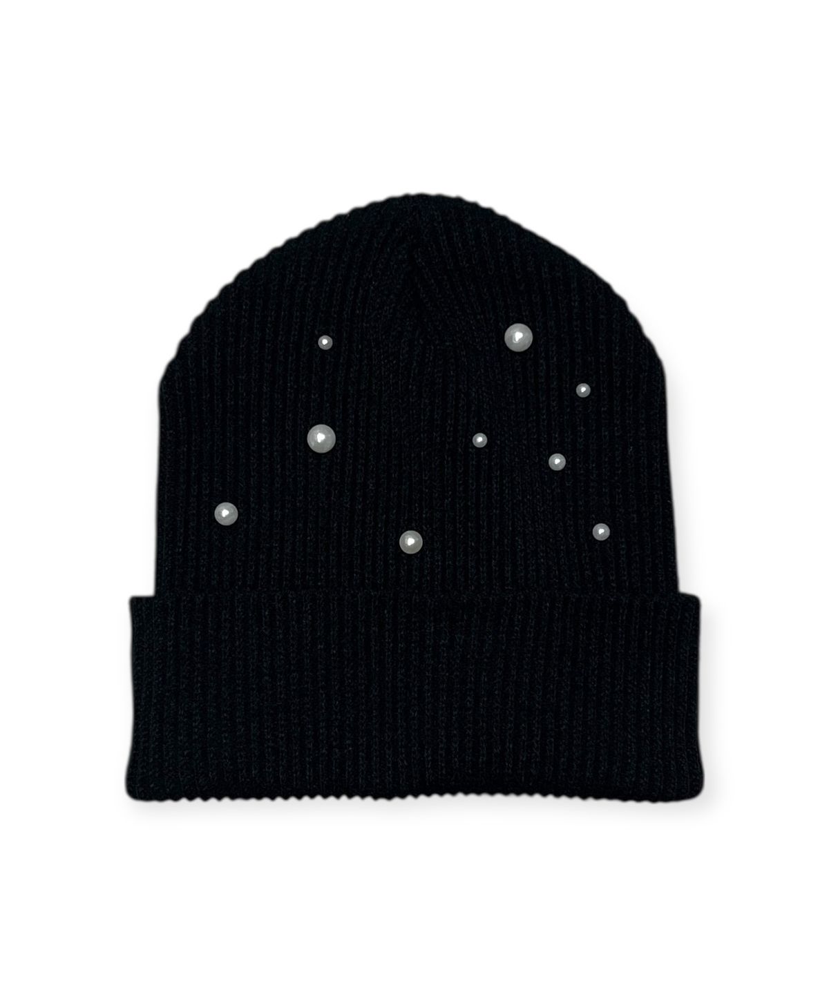 본슬리피(BORN SLIPPY) Stardust Rib Knit Beanie (Black)