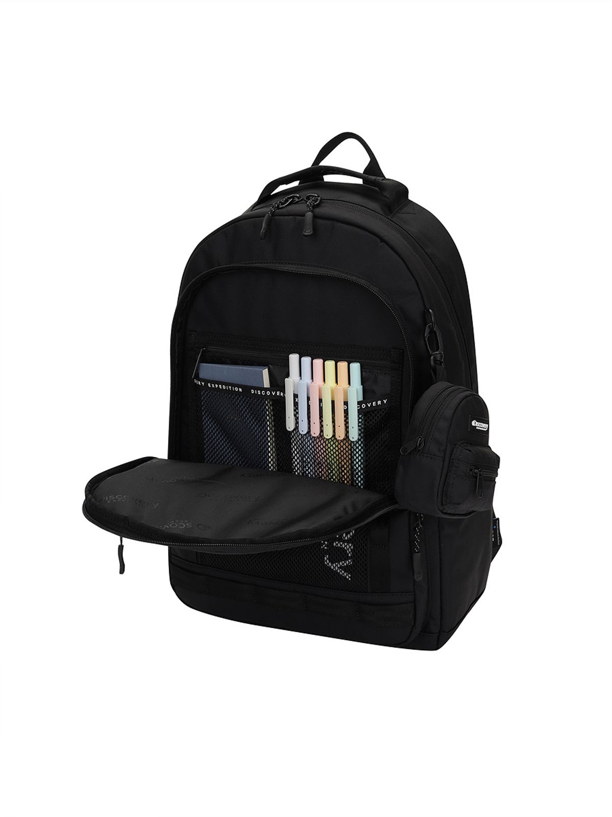 디스커버리 키즈(DISCOVERY KIDS) 라이크 에어 레이 백팩 20 (BLACK)