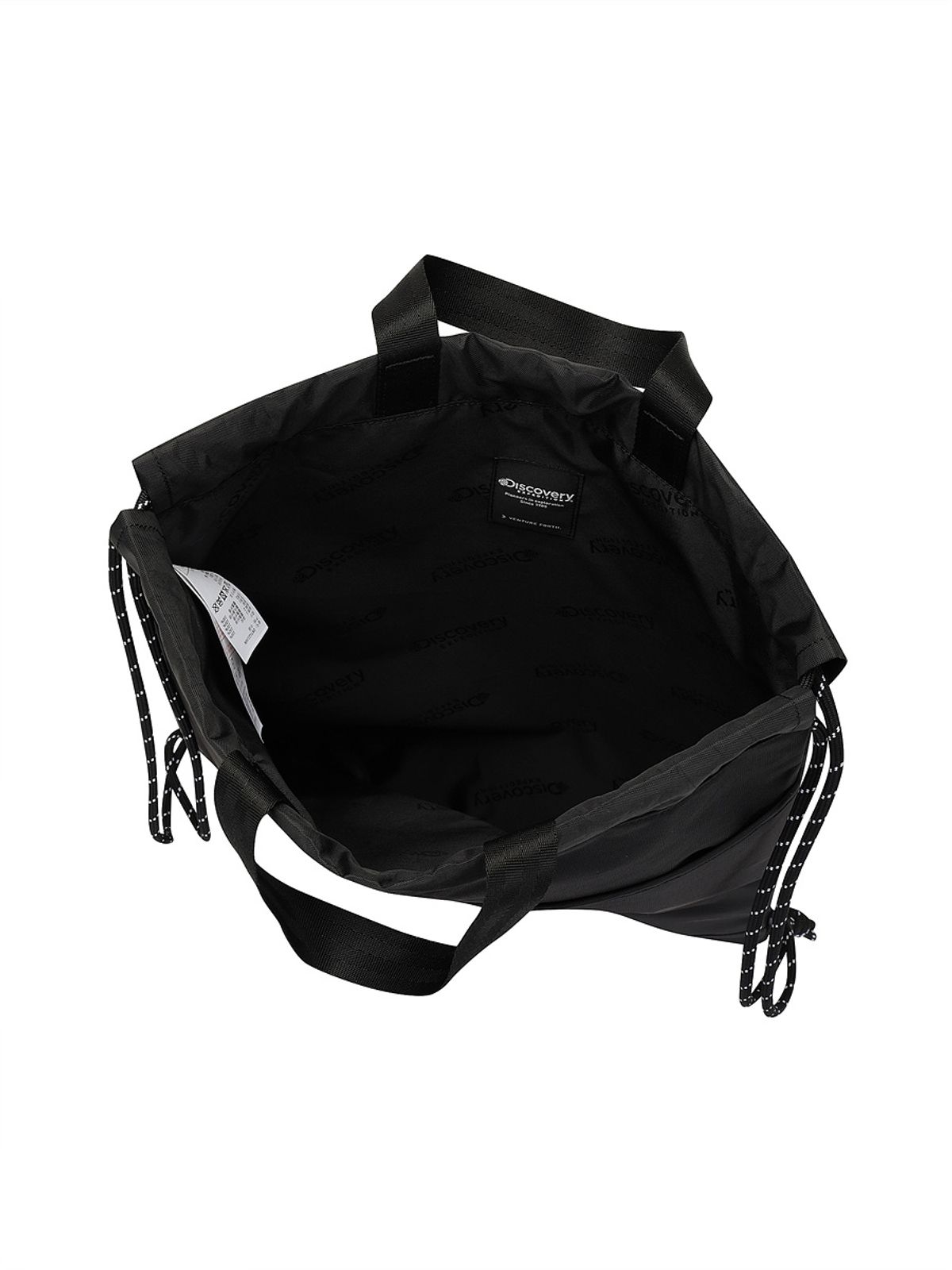 디스커버리 키즈(DISCOVERY KIDS) 라이크 에어 레이 드로스트링 색 (BLACK)