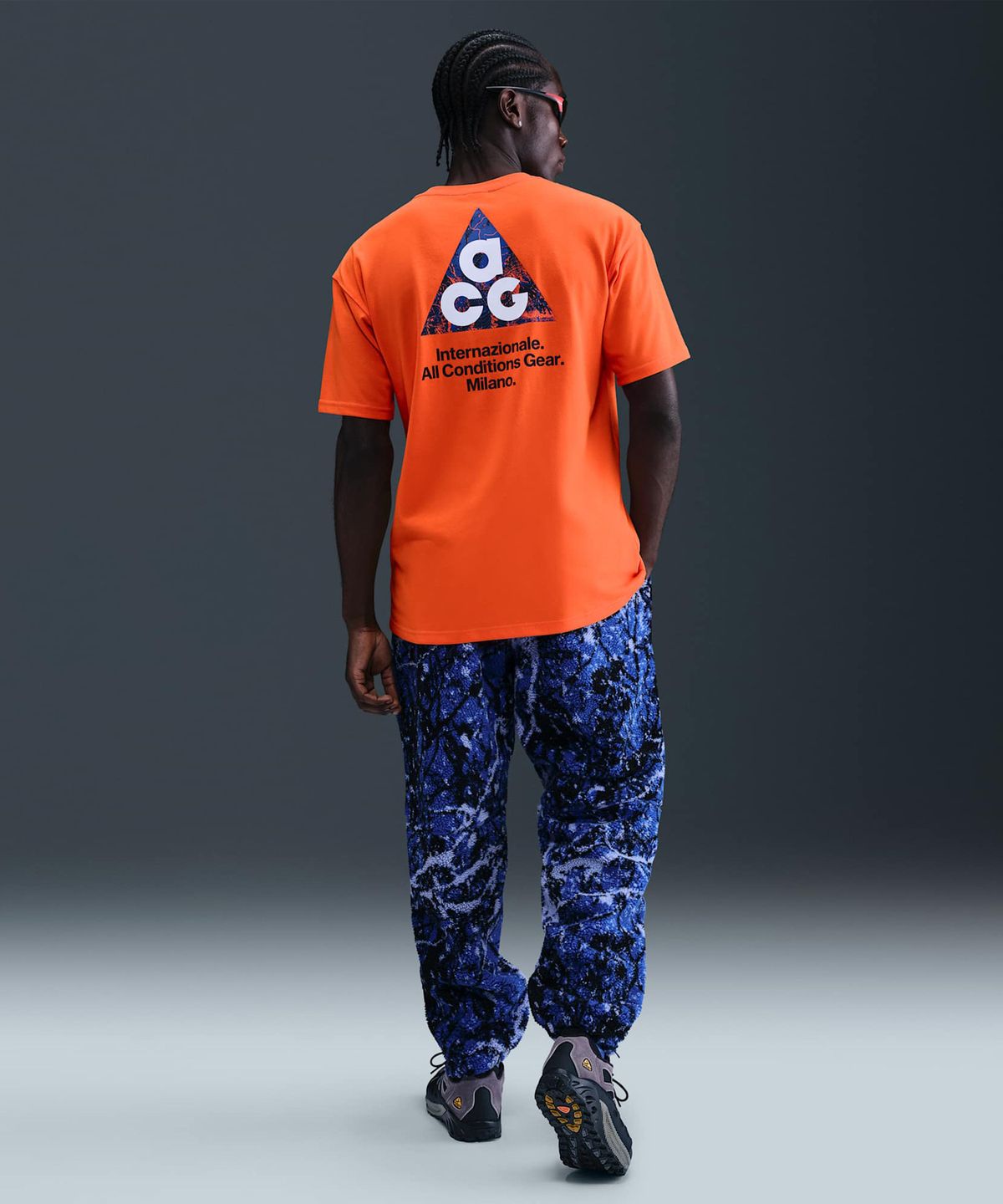 나이키(NIKE) 인터 밀란 ACG 축구 티셔츠 M - 세이프티 오렌지 / IF0513-819