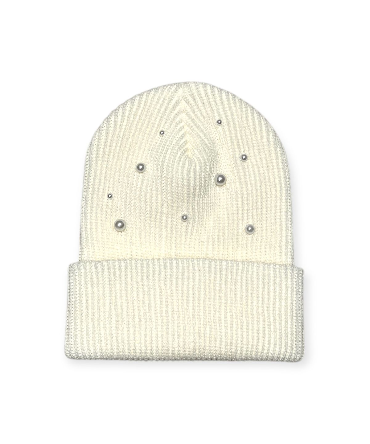 본슬리피(BORN SLIPPY) Stardust Rib Knit Beanie (Ivory)