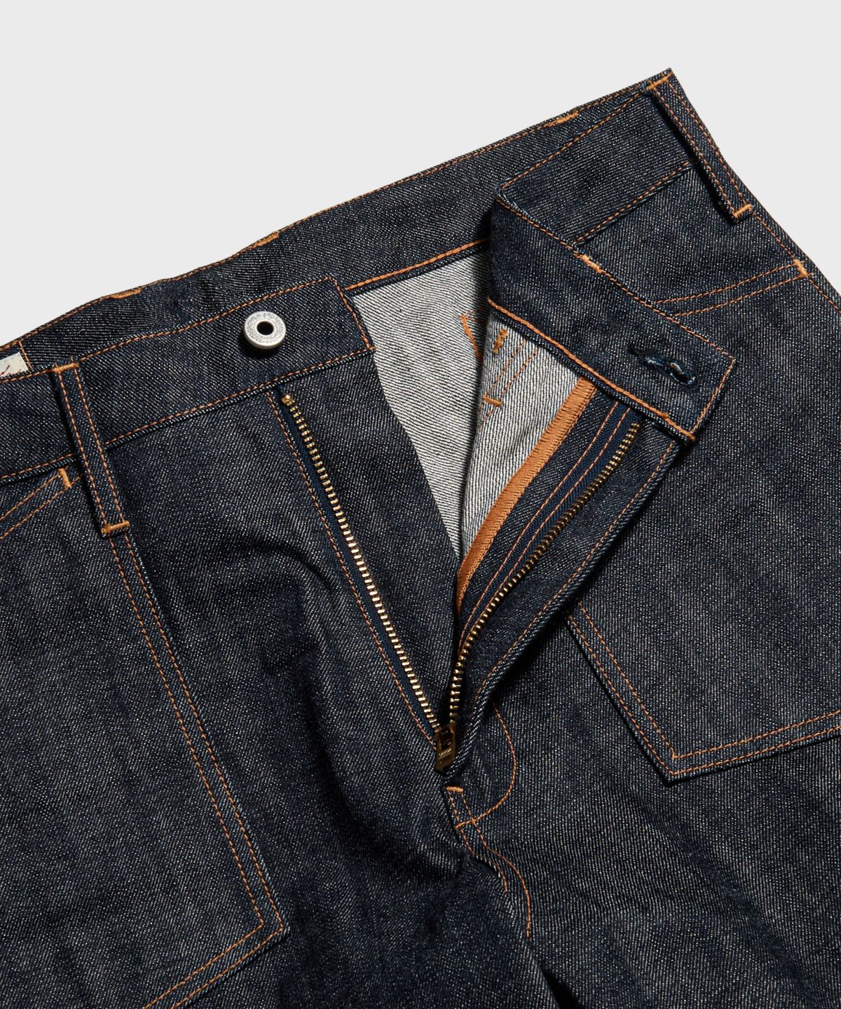 레드토네이도(RED TORNADO) Work Straight Selvedge Denim Jeans Indigo