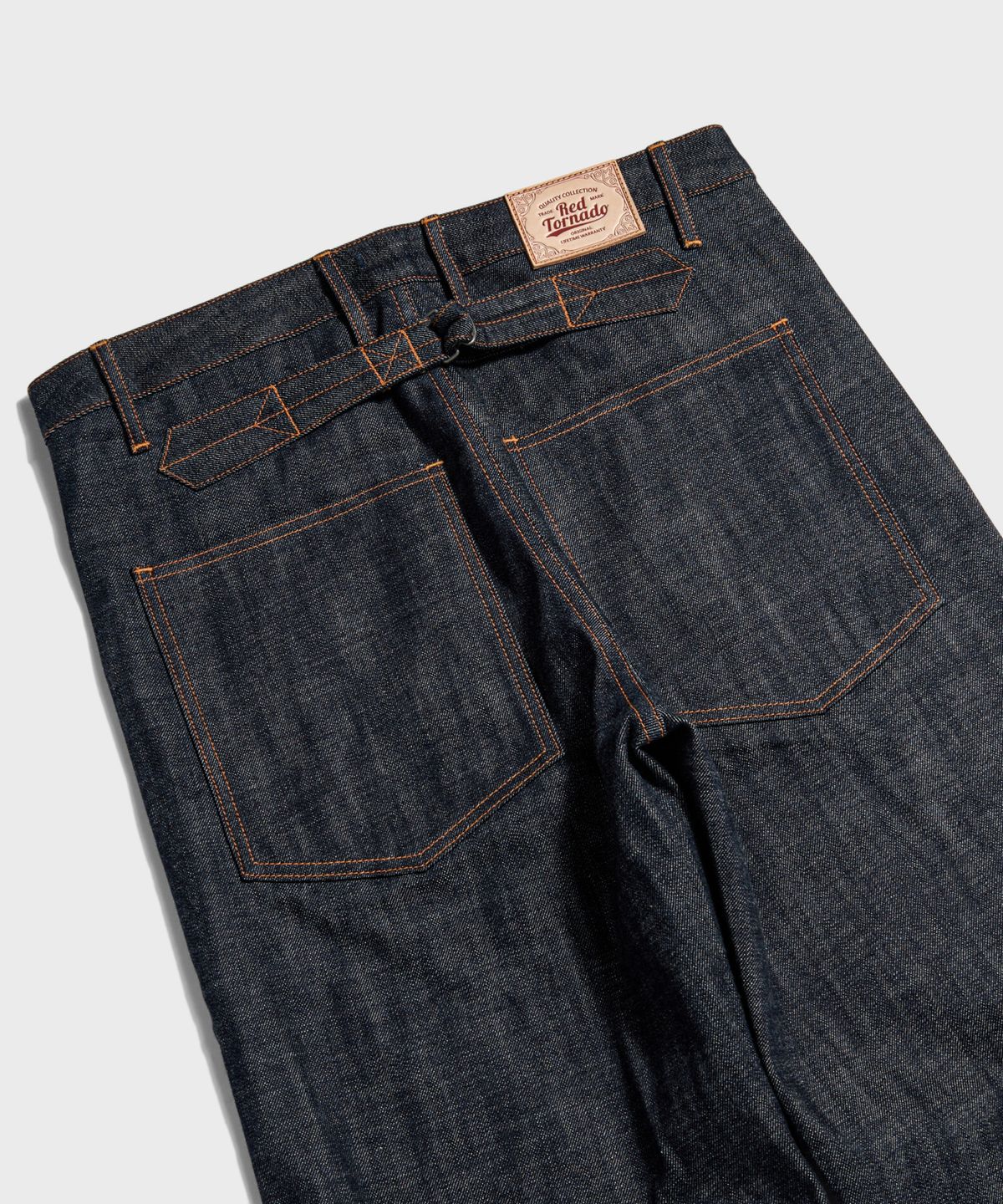 레드토네이도(RED TORNADO) Work Straight Selvedge Denim Jeans Indigo
