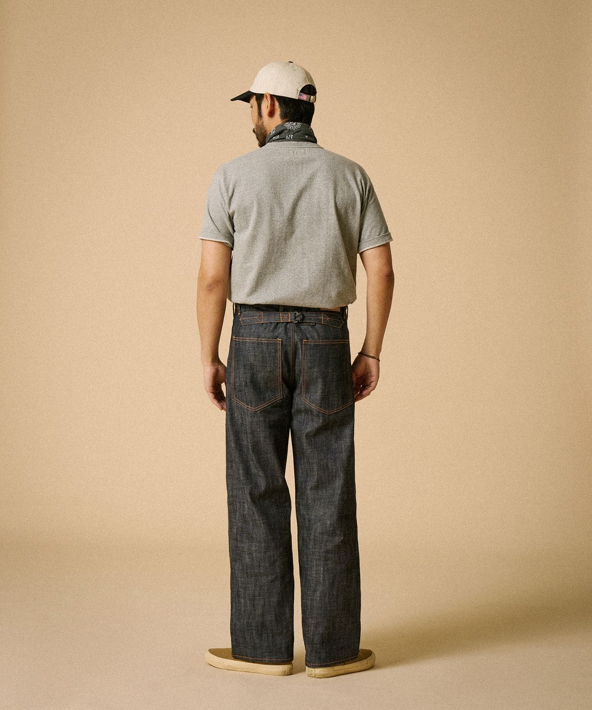 레드토네이도(RED TORNADO) Work Straight Selvedge Denim Jeans Indigo