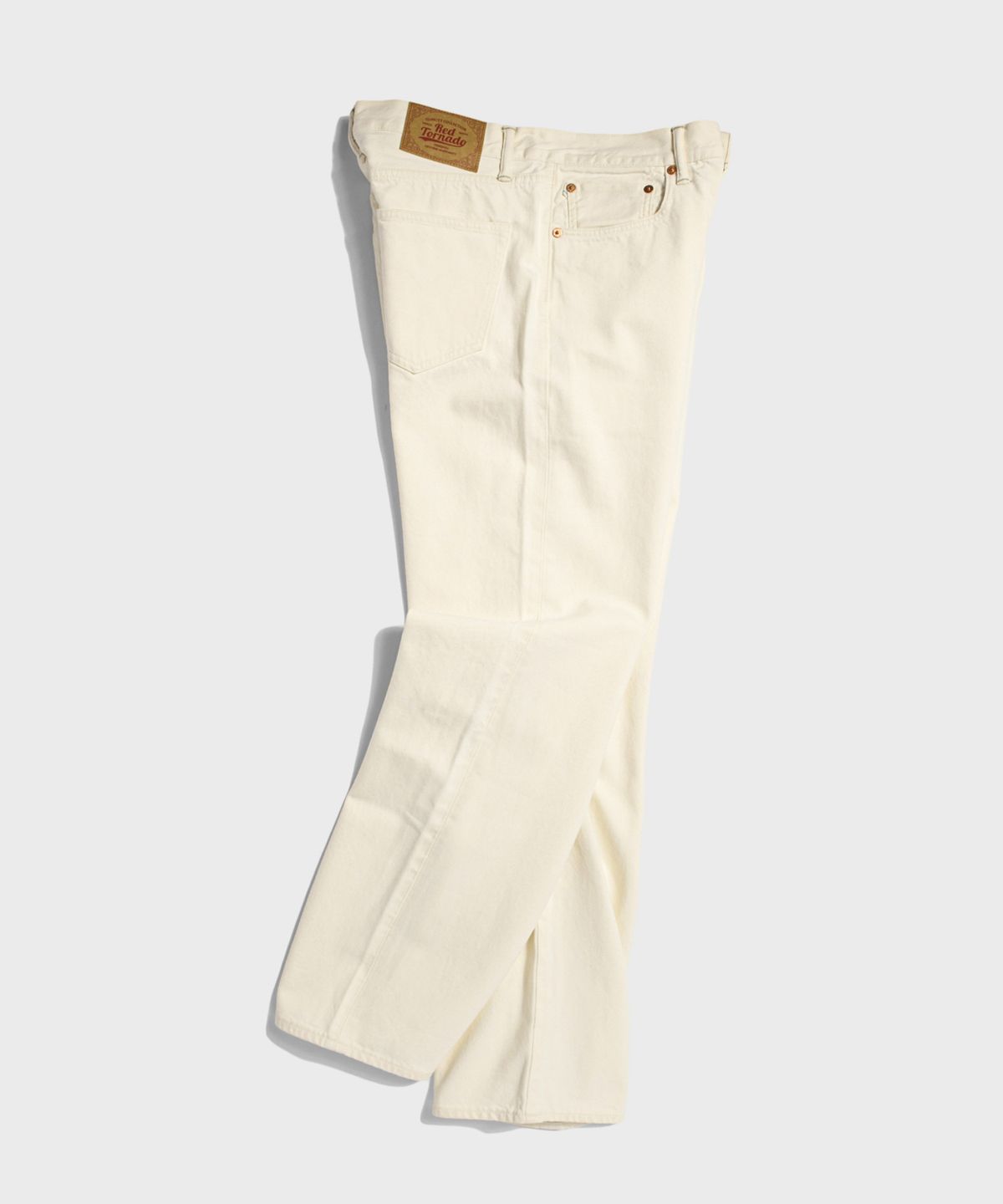 레드토네이도(RED TORNADO) 1955 Heritage Selvedge Denim Jeans Ecru
