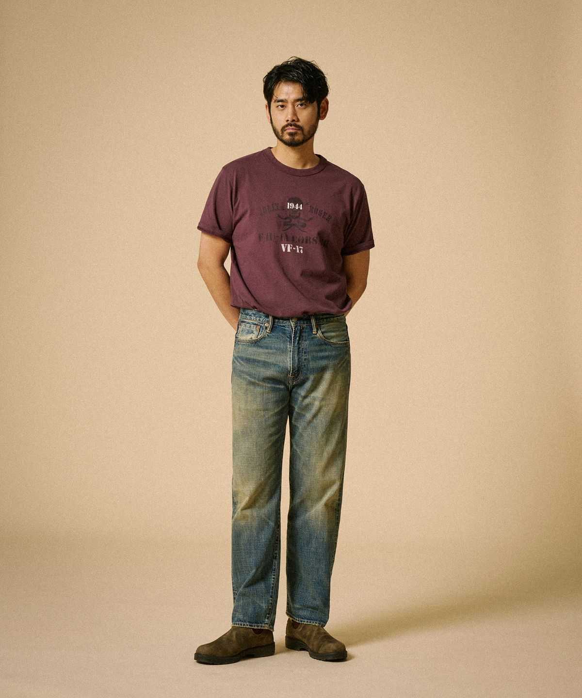 레드토네이도(RED TORNADO) 1955 Heritage Selvedge Denim Jeans Washed Indigo