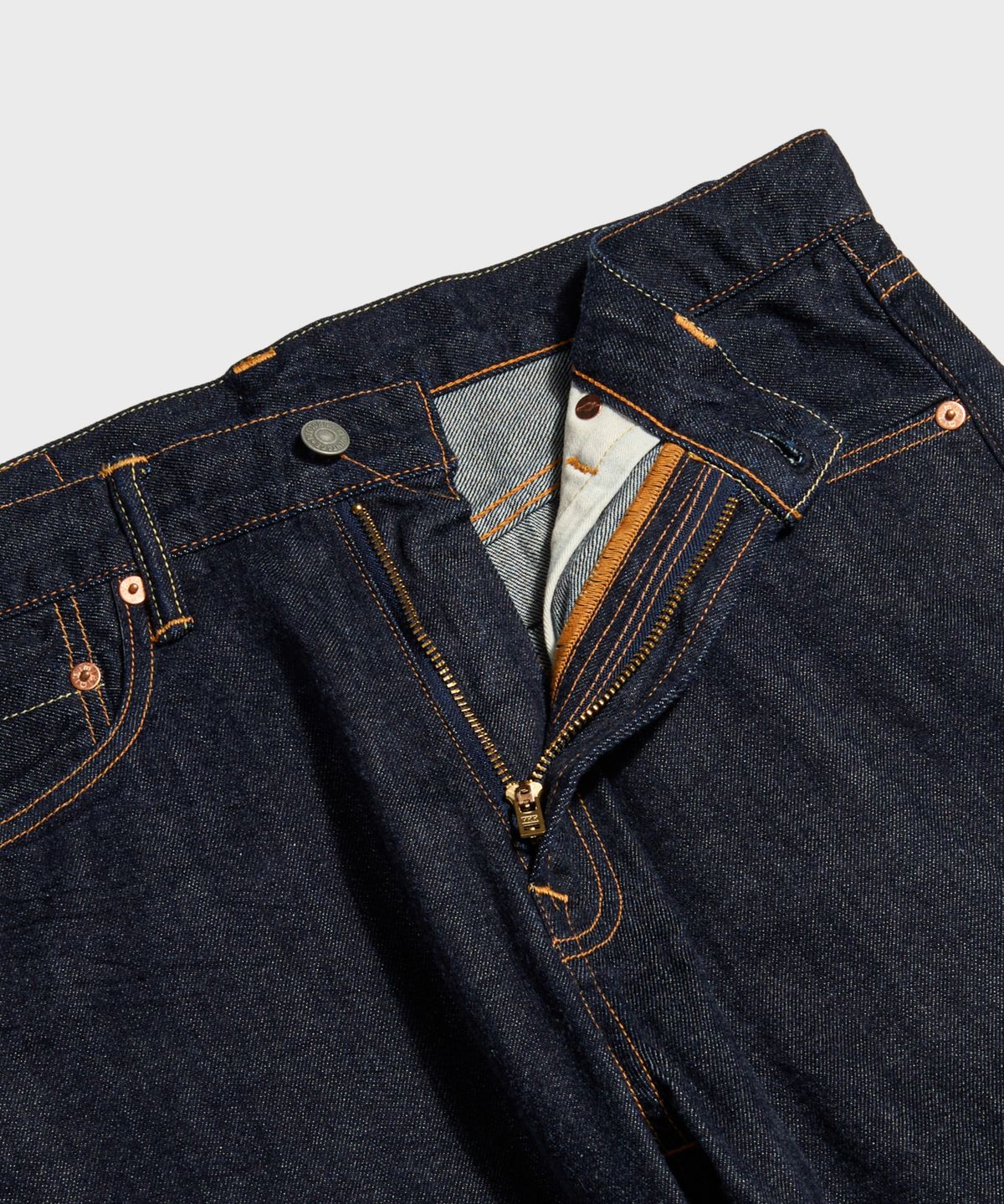 레드토네이도(RED TORNADO) 12oz Straight Selvedge Denim Jeans Indigo