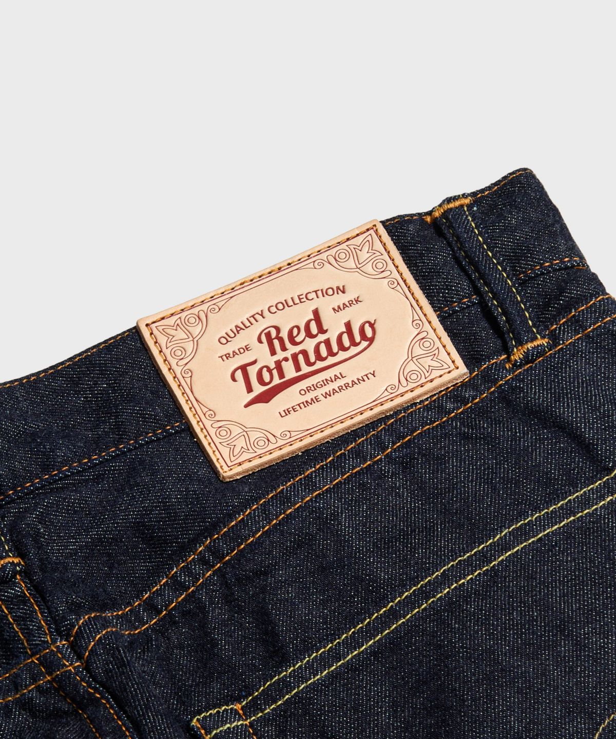 레드토네이도(RED TORNADO) 12oz Straight Selvedge Denim Jeans Indigo