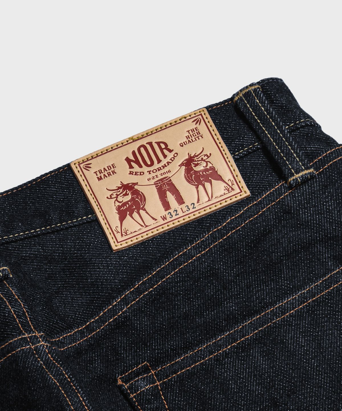 레드토네이도(RED TORNADO) 21oz Heavyweight Selvedge Denim Jeans Indigo