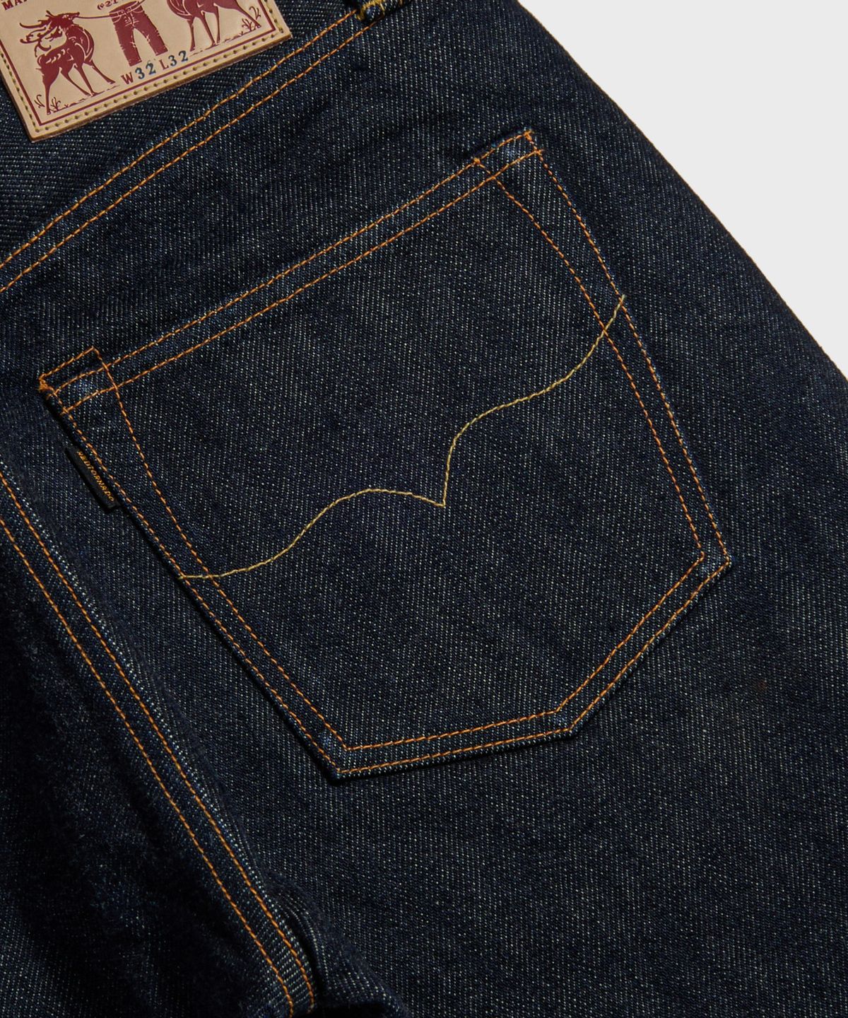 레드토네이도(RED TORNADO) 21oz Heavyweight Selvedge Denim Jeans Indigo