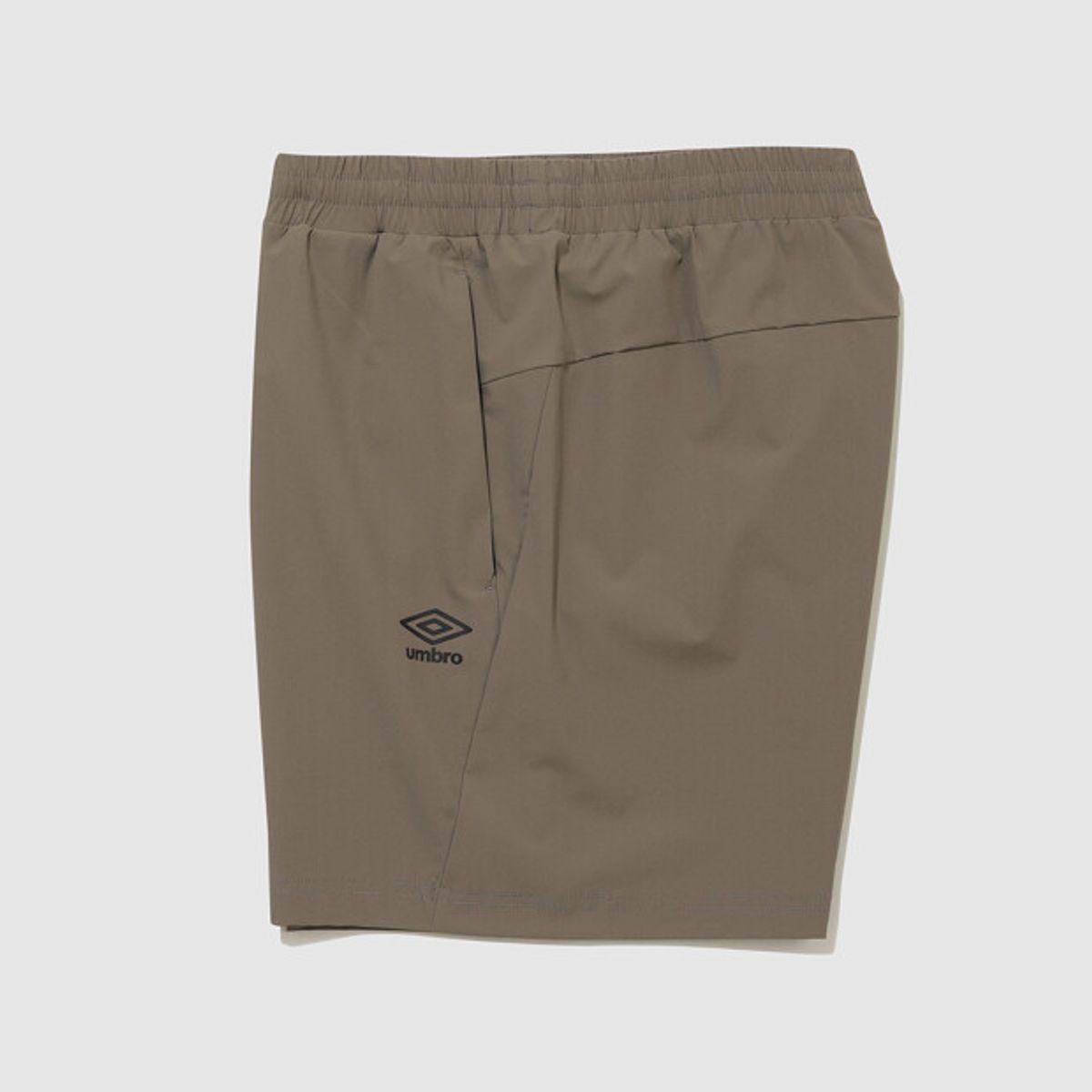 엄브로(UMBRO) [COOLING] 올라운드 쿨링 트리코트 4부 반바지 브라운 UR121SHP21