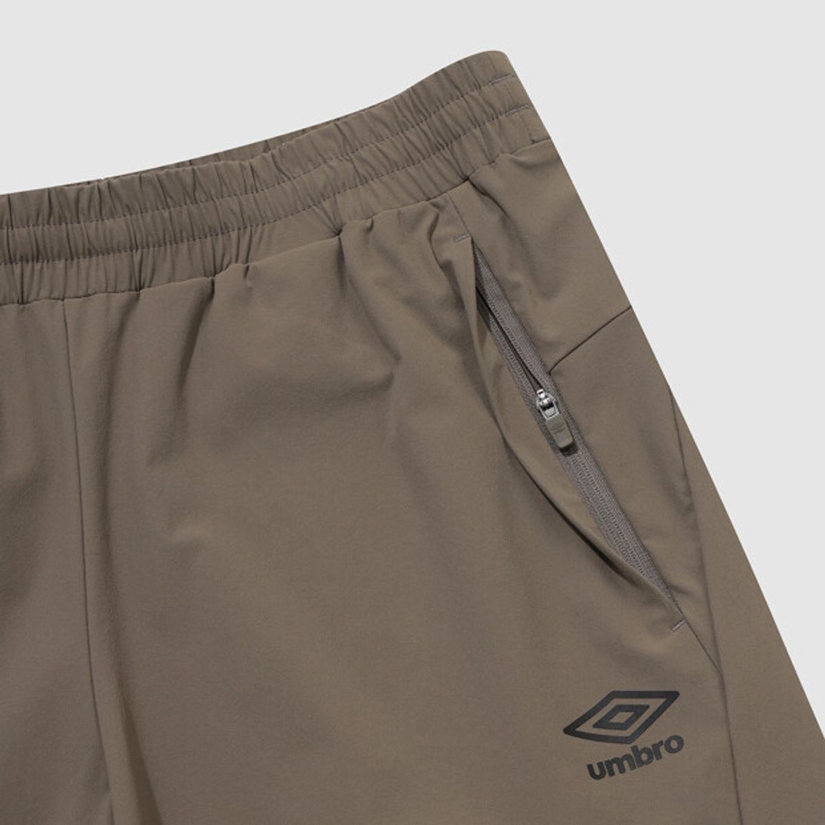 엄브로(UMBRO) [COOLING] 올라운드 쿨링 트리코트 4부 반바지 브라운 UR121SHP21