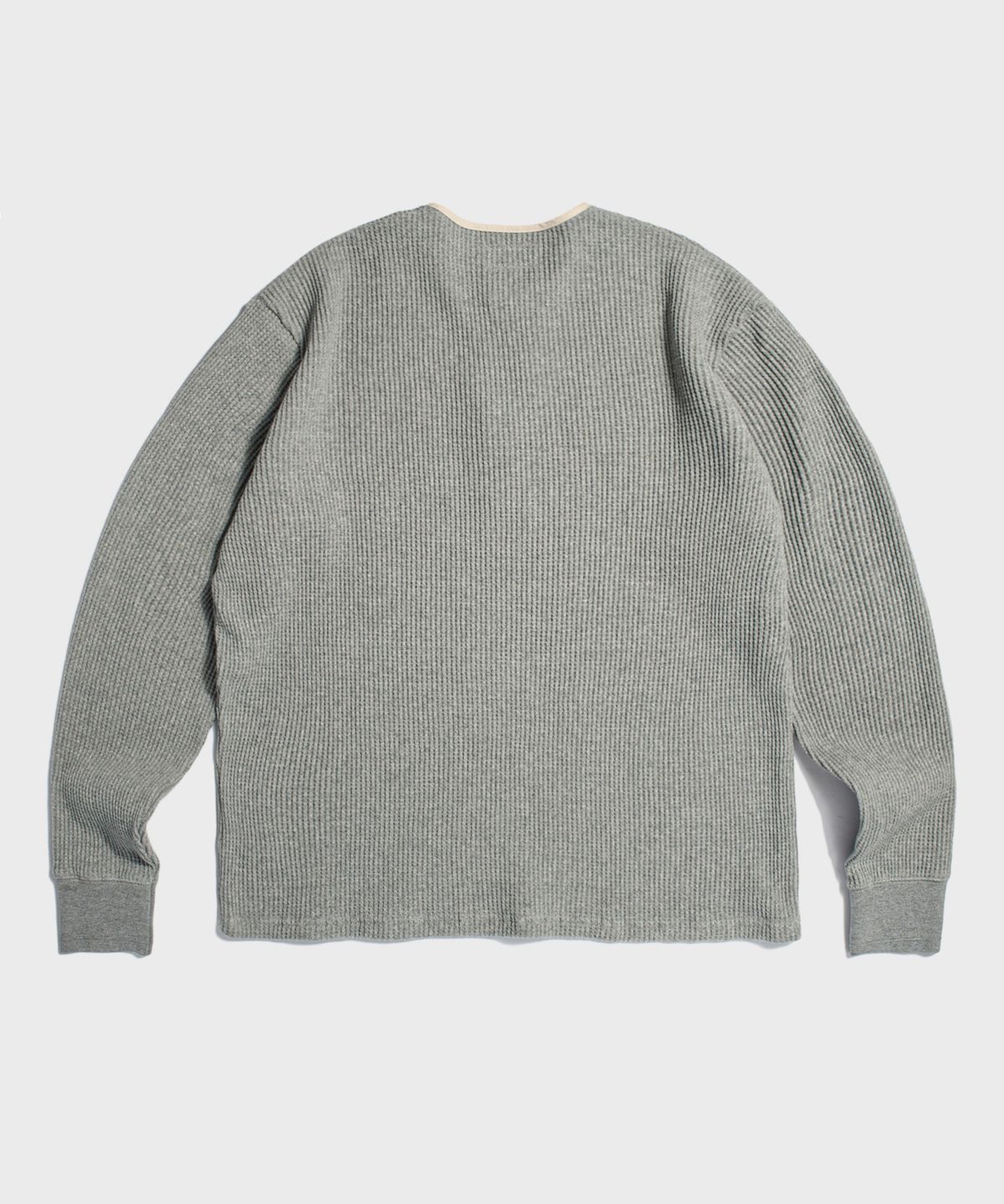 레드토네이도(RED TORNADO) USN Waffle Henley Shirt Grey