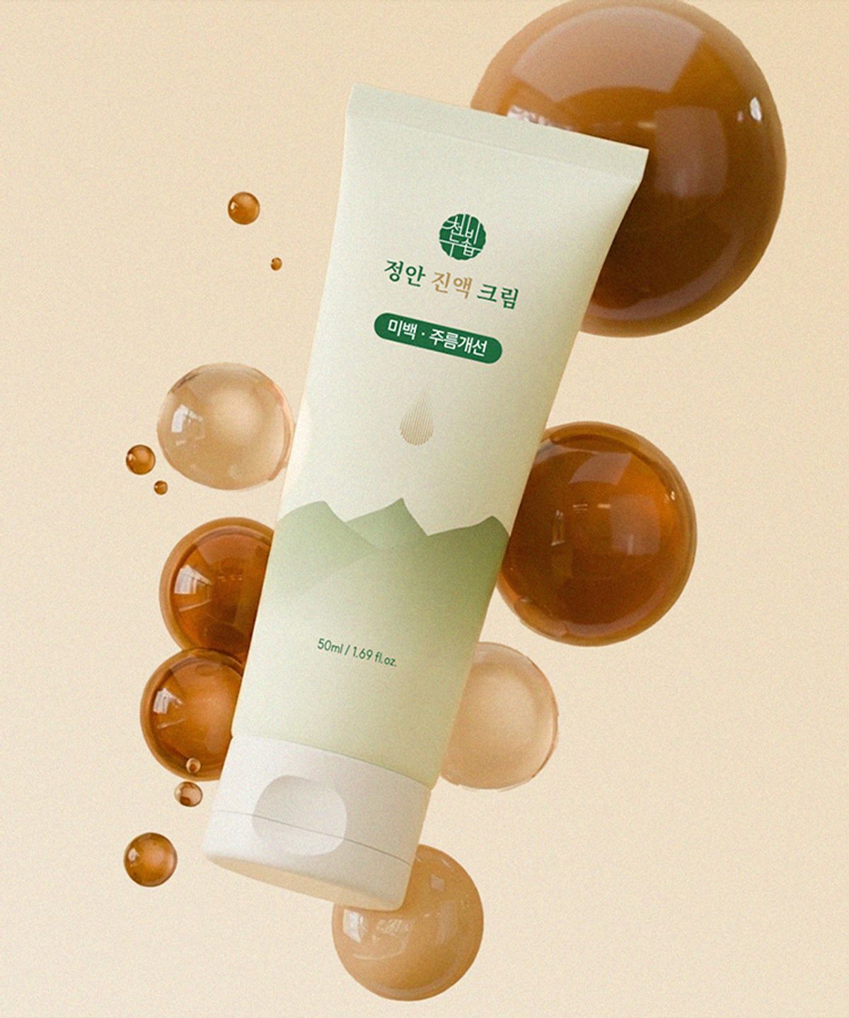 천비누솝(CHEONBINUSOAP) 정안 진액 크림 50ml